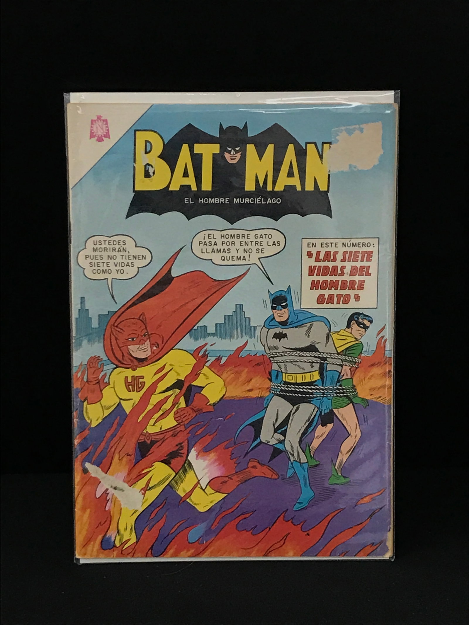 BATMAN EL HOMBRE MURCILAGO "LAS SIETE VIDAS DEL HOMBRE GATO": Prices are in Canadian Dollars