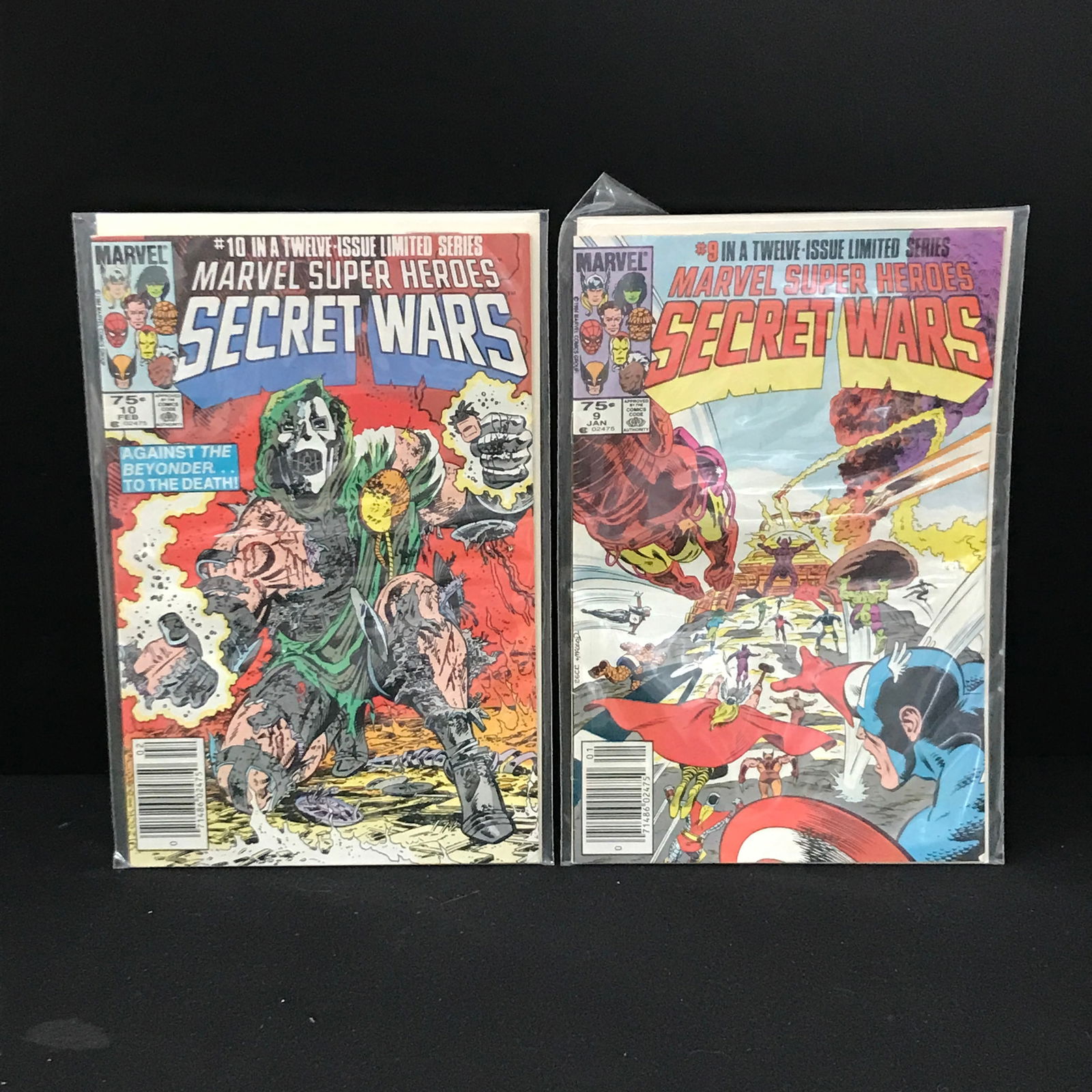 LOT OF 2 SECRET WARS COMICS (MARVEL COMICS) (1 of 1)