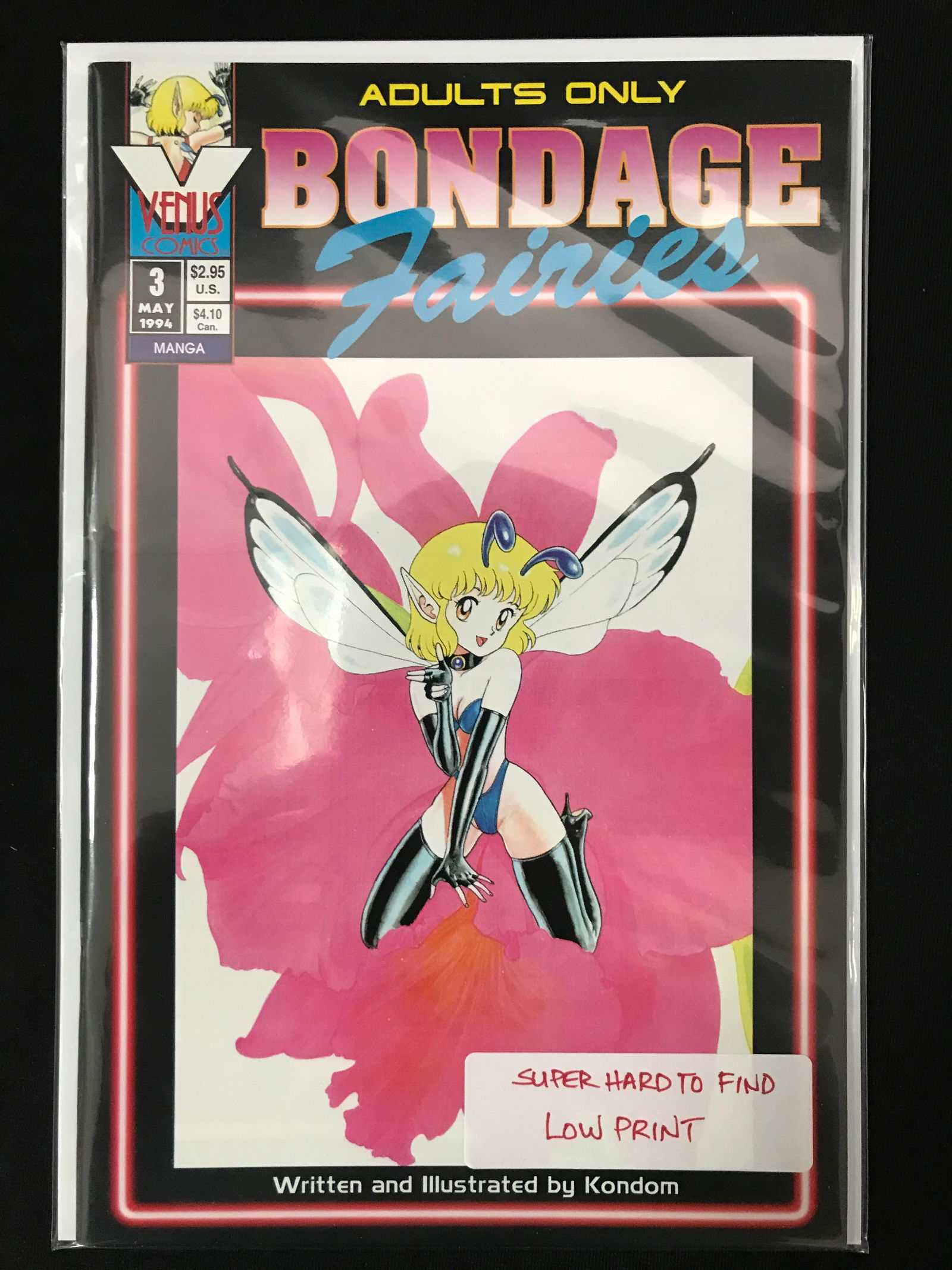 VENUS COMICS NO.3 BONDAGE FAIRIES: Prices are in Canadian dollars