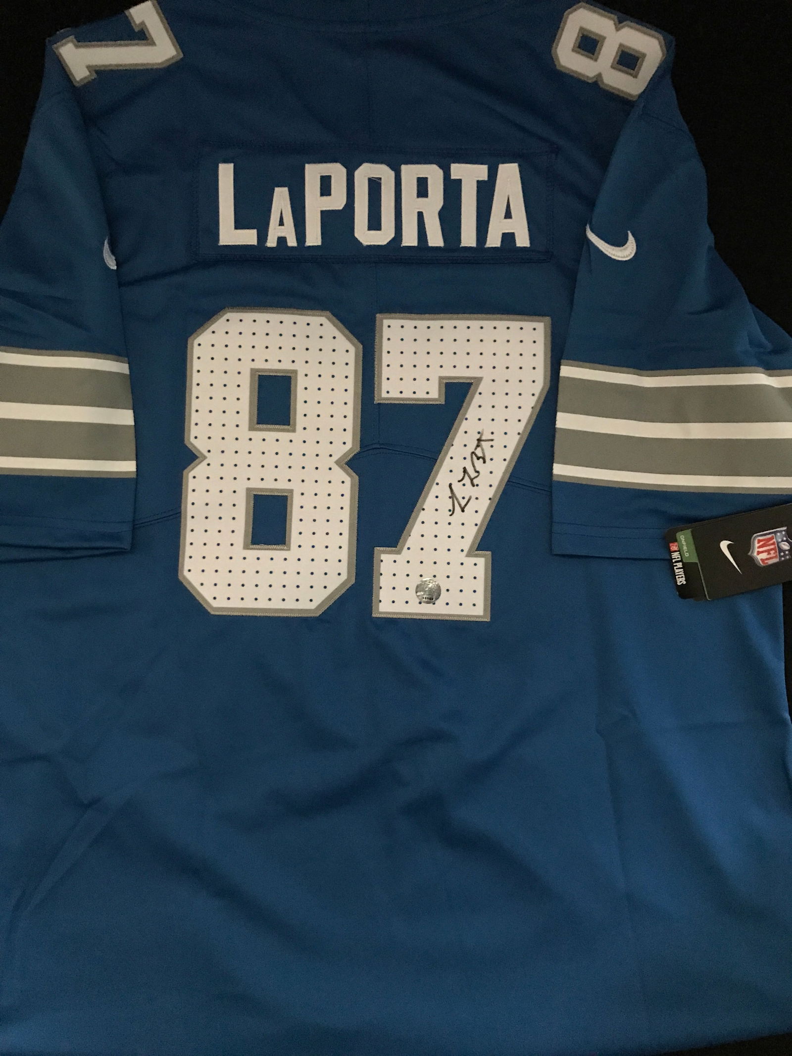 SAM LAPORTA SIGNED JERSEY KB AUTHENTICS COA (1 of 3)