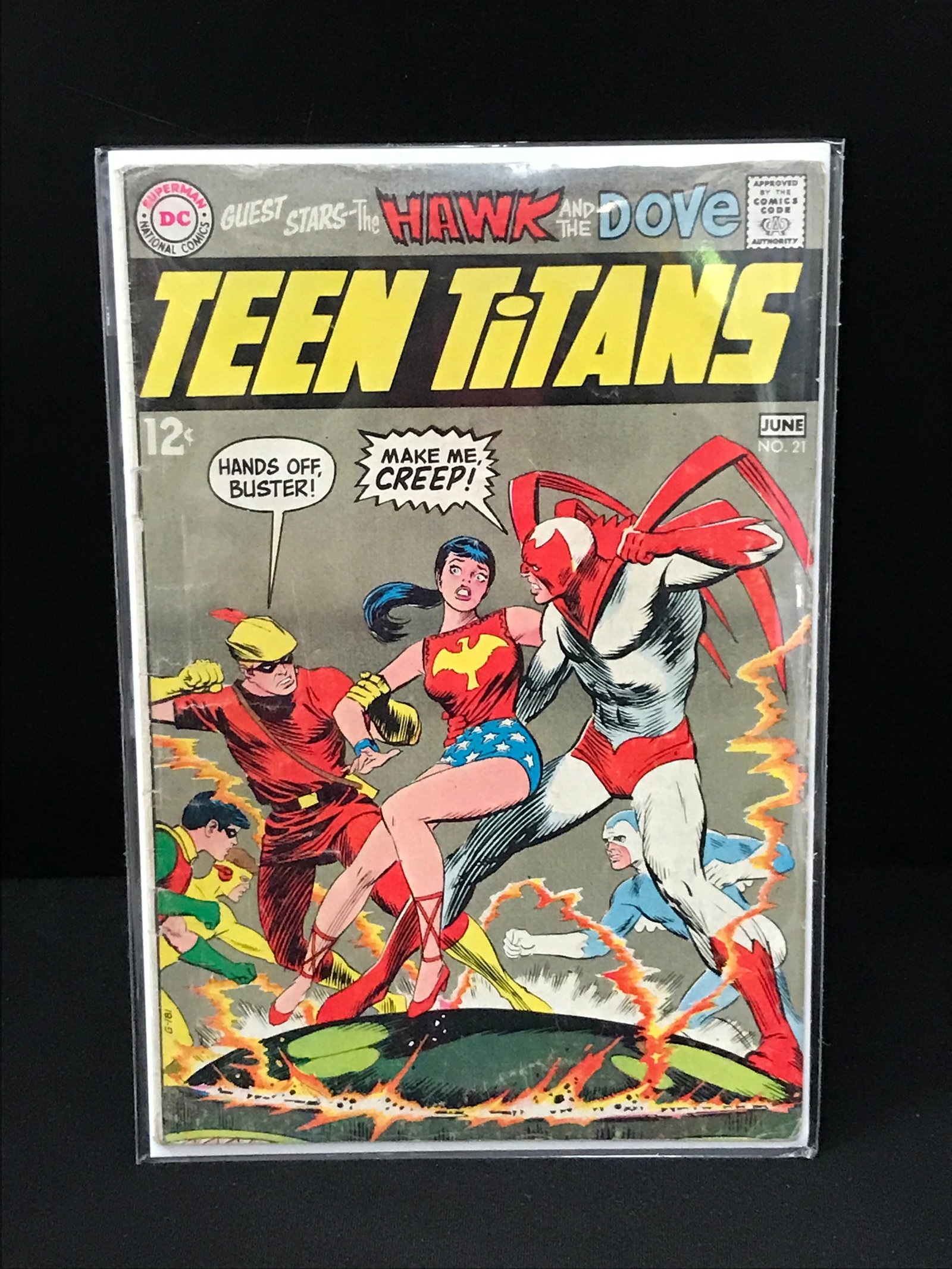 DC COMICS NO.21 TEEN TITANS (1 of 1)