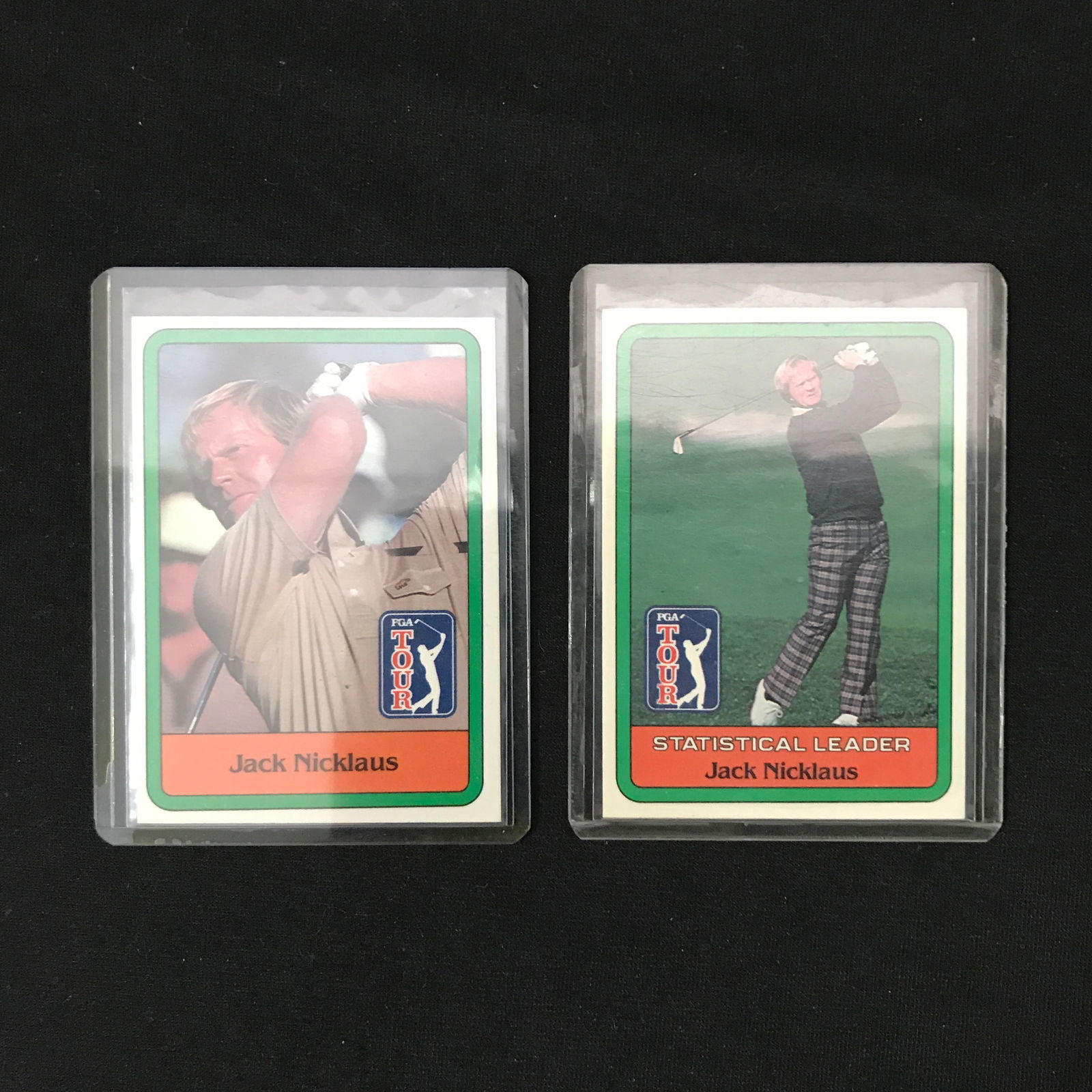 LOT OF 2 JACK NICKLAUS GOLF TRADING CARDS (1 of 1)