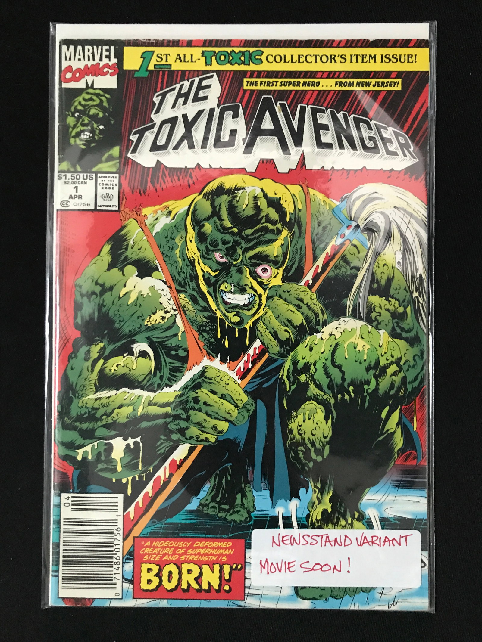 MARVEL COMICS NO.1 THE TOXIC AVENGER (1 of 1)