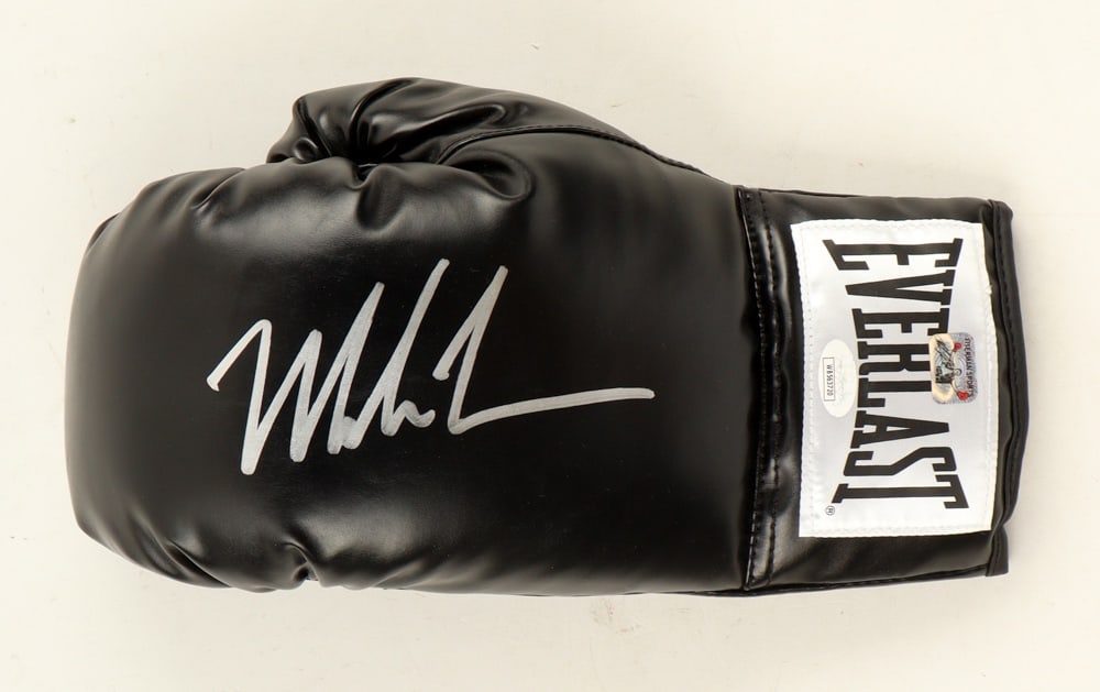 MIKE TYSON SIGNED BOXING GLOVE JSA COA (1 of 1)