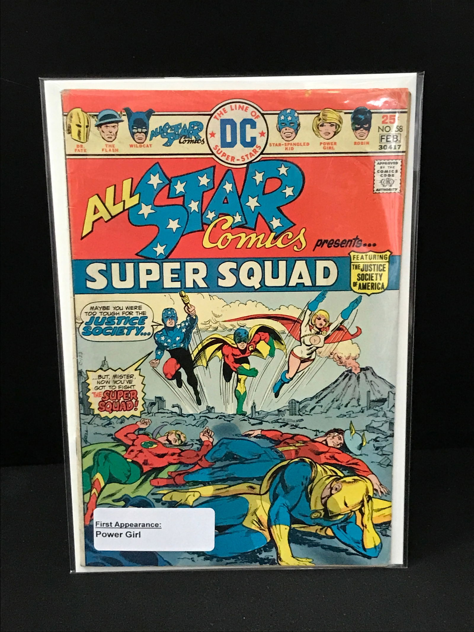DC COMICS NO.56 ALL STAR COMICS SUPER SQUAD (1 of 1)