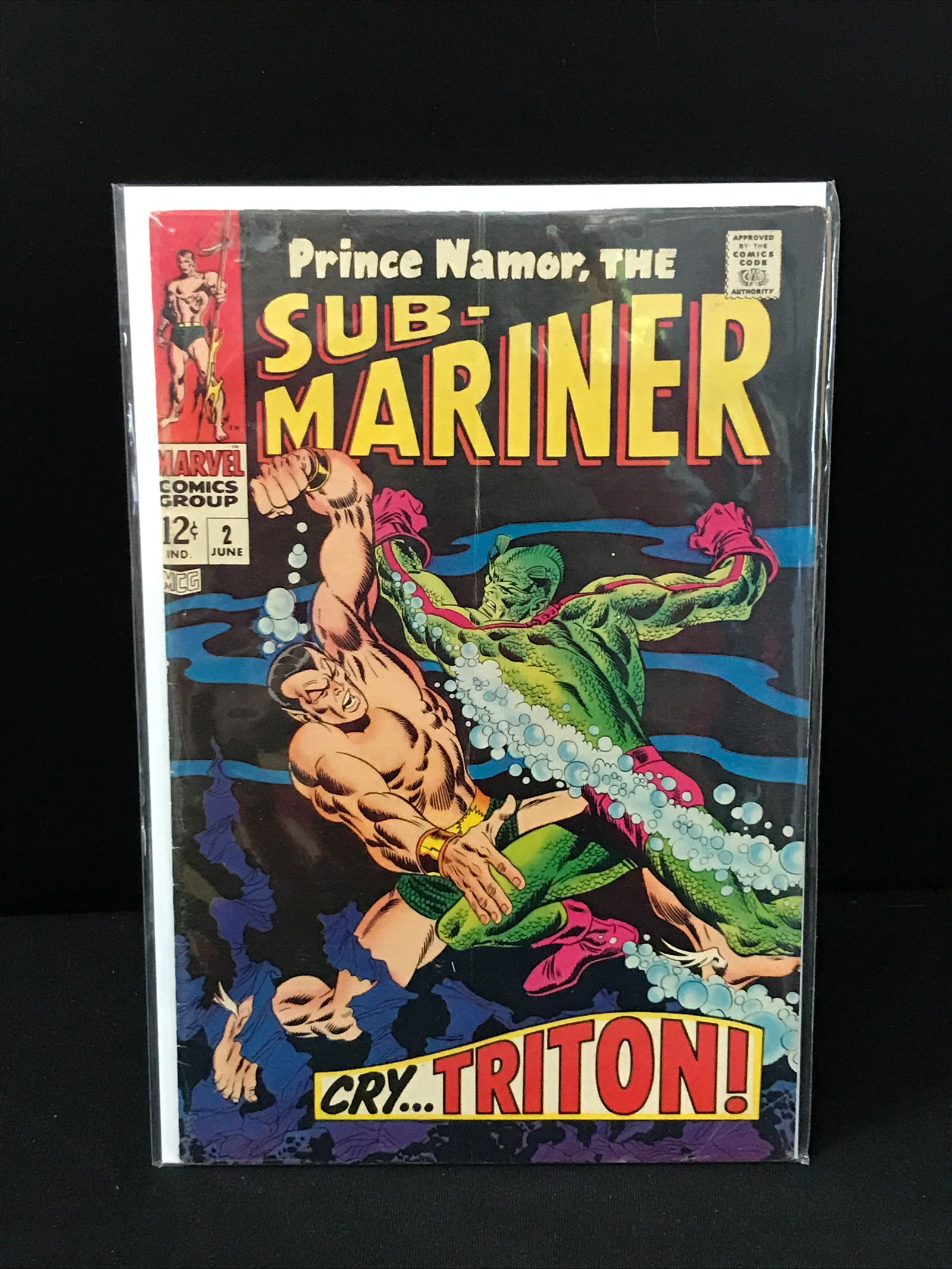 MARVEL COMICS NO.2 SUB-MARINER (1 of 1)