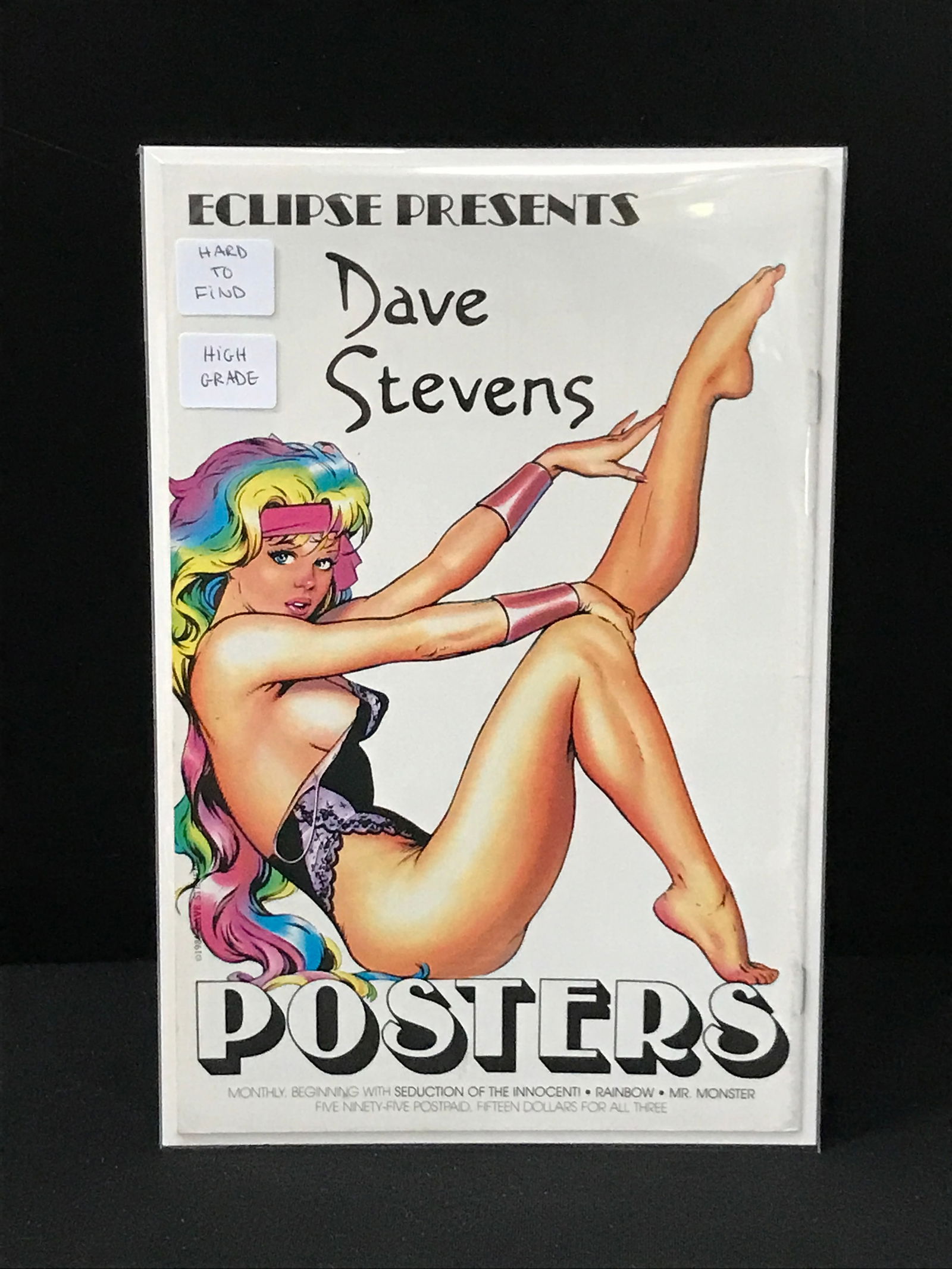 ECLIPSE COMICS DAVE STEVENS POSTERS (1 of 1)