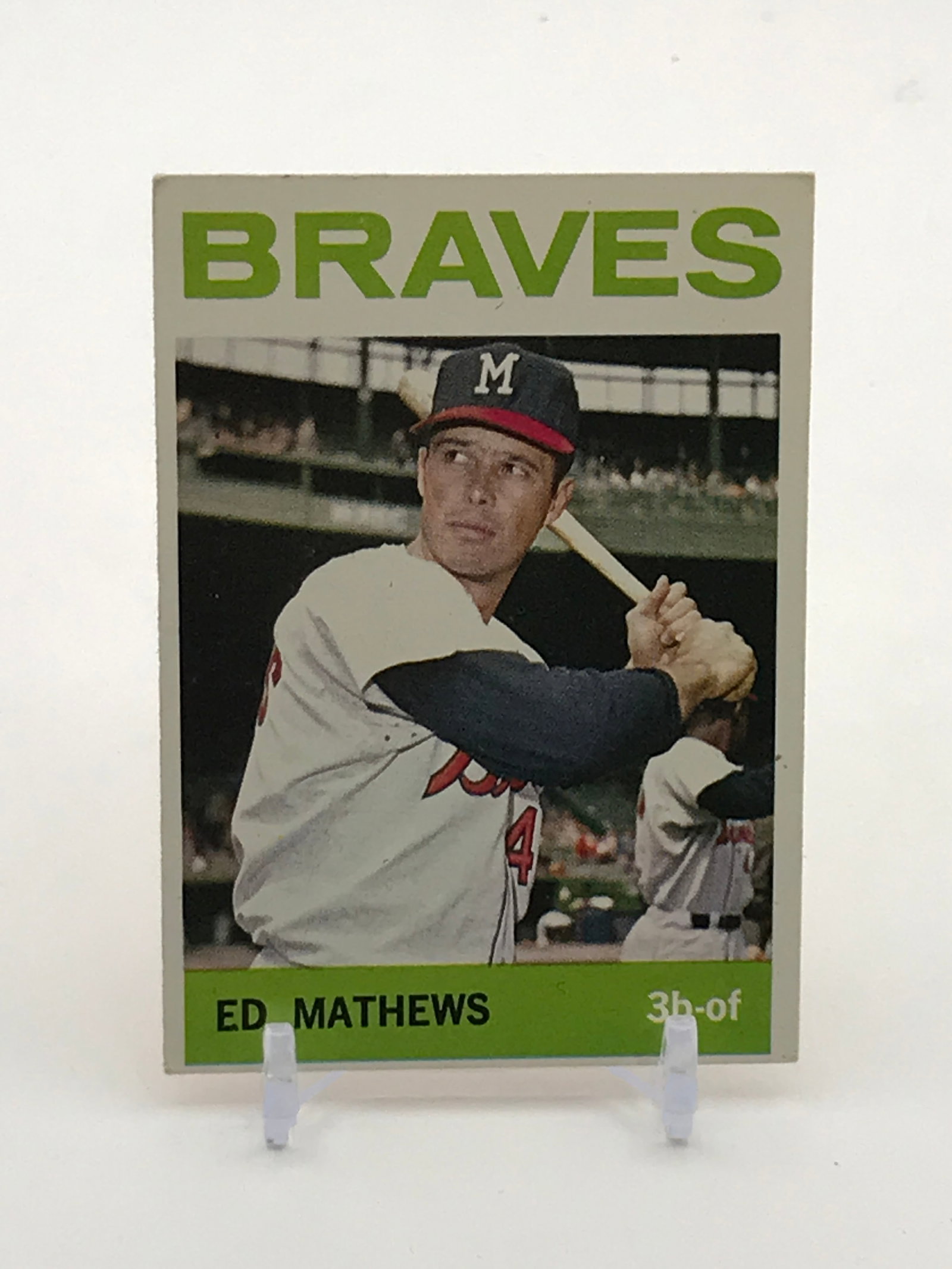 1964 TOPPS NO.35 ED MATHEWS: Prices are in Canadian dollars