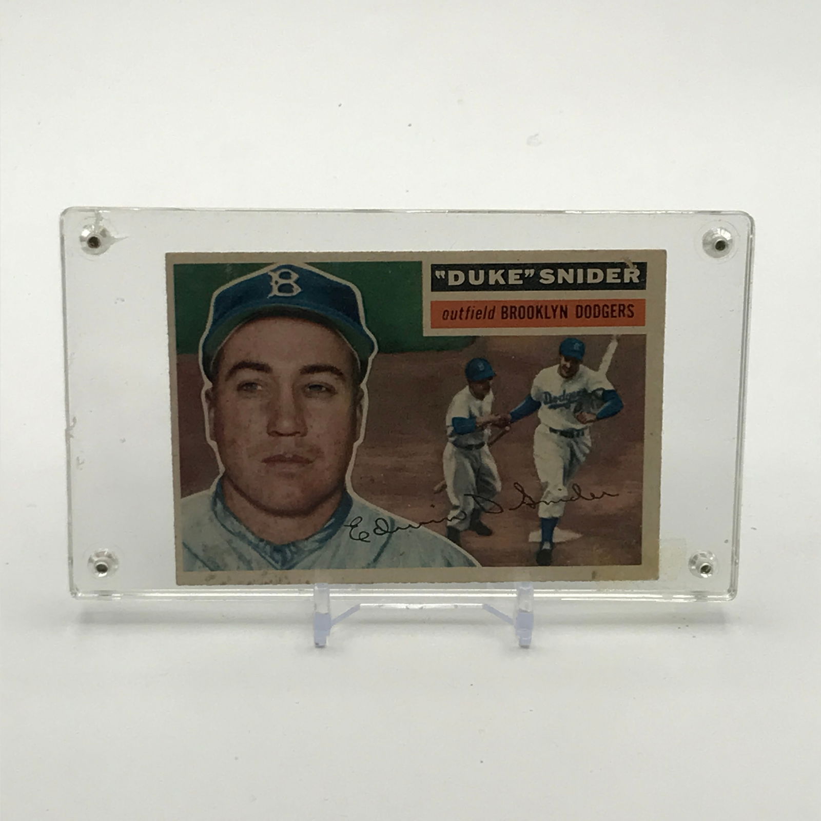 1956 TOPPS NO.150 DUKE SNIDER (1 of 2)