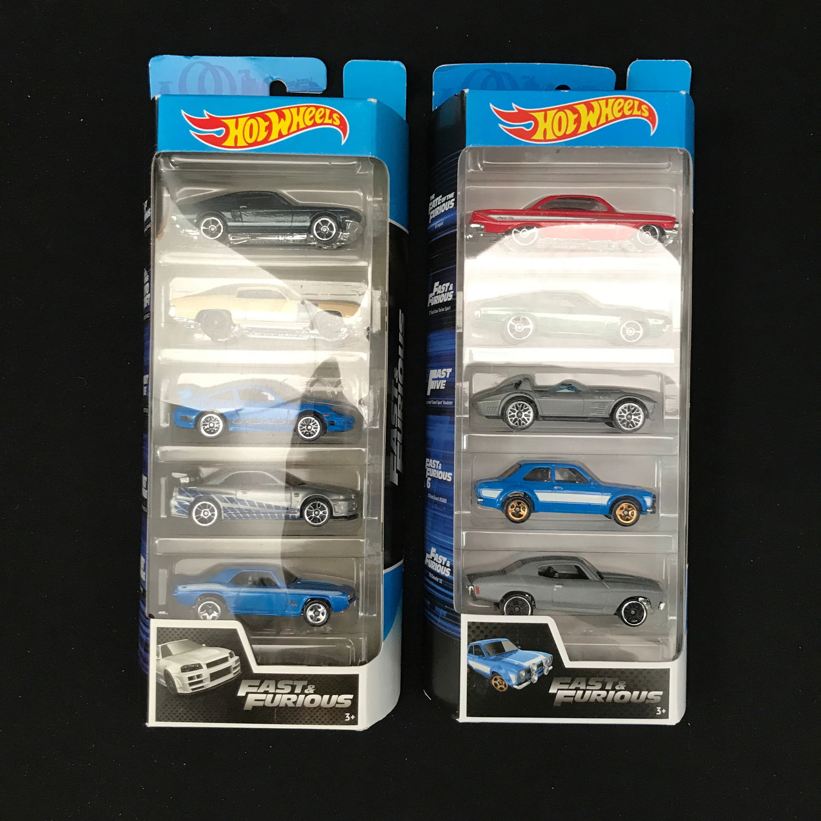 RARE 2 PACKS Hot Wheels Fast and Furious 5 Pack Nissan Skyline: Prices are in Canadian dollars