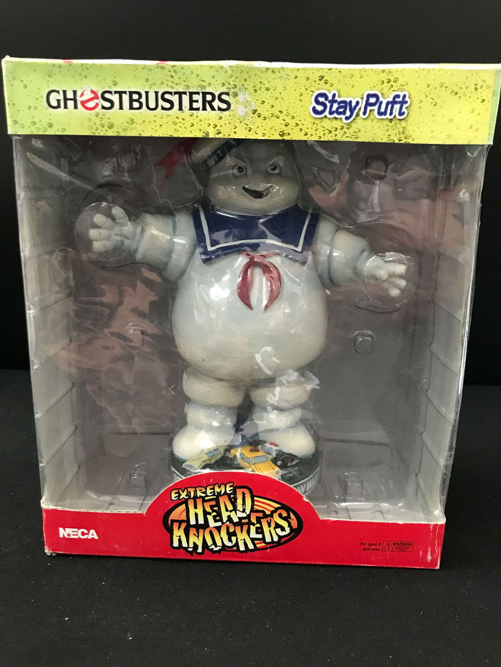 GHOSTBUSTERS STAY PUFF MARSHMALLOW MAN EXTREME HEAD KNOCKERS NECA FIGURE (1 of 2)