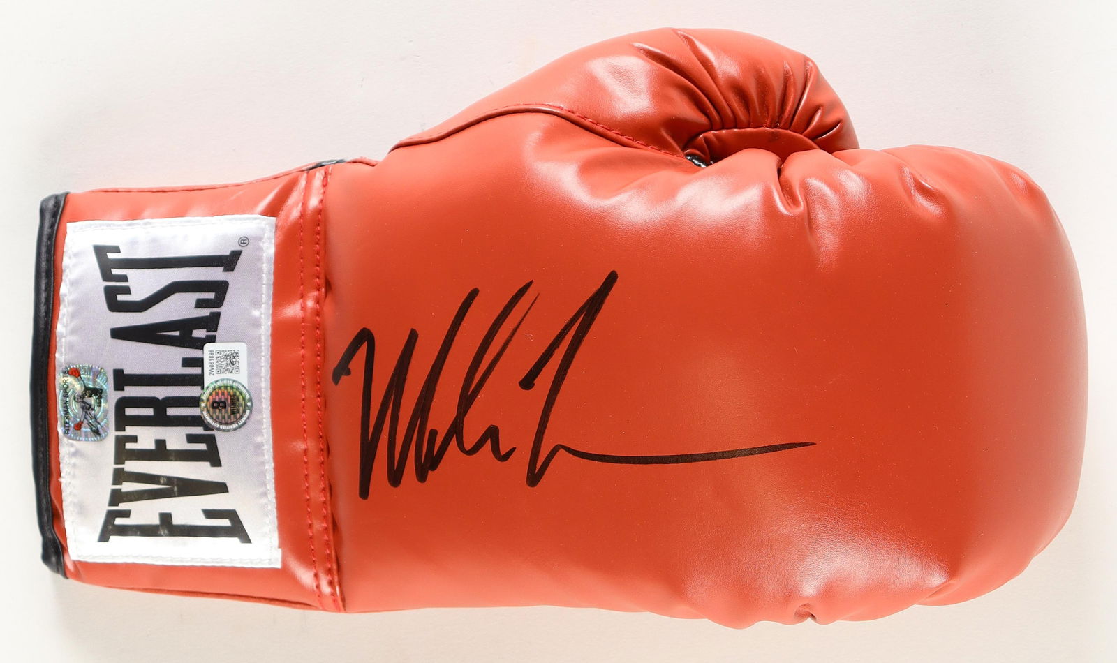 MIKE TYSON SIGNED BOXING GLOVE BECKETT COA (1 of 2)