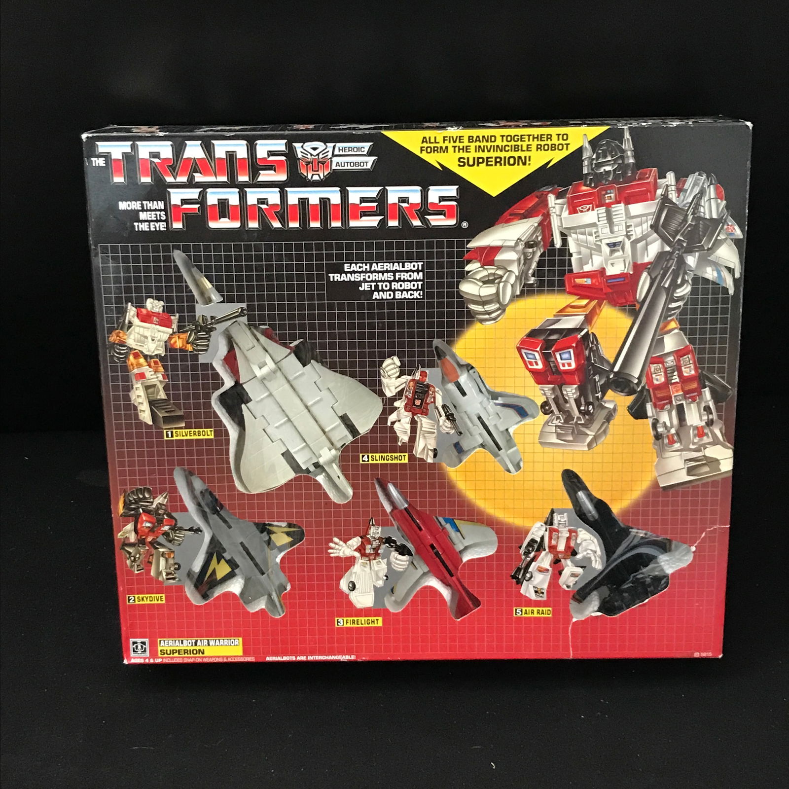 1985 Sealed Vintage Original Transformers G1 Superion Giftset Complete (1 of 1)