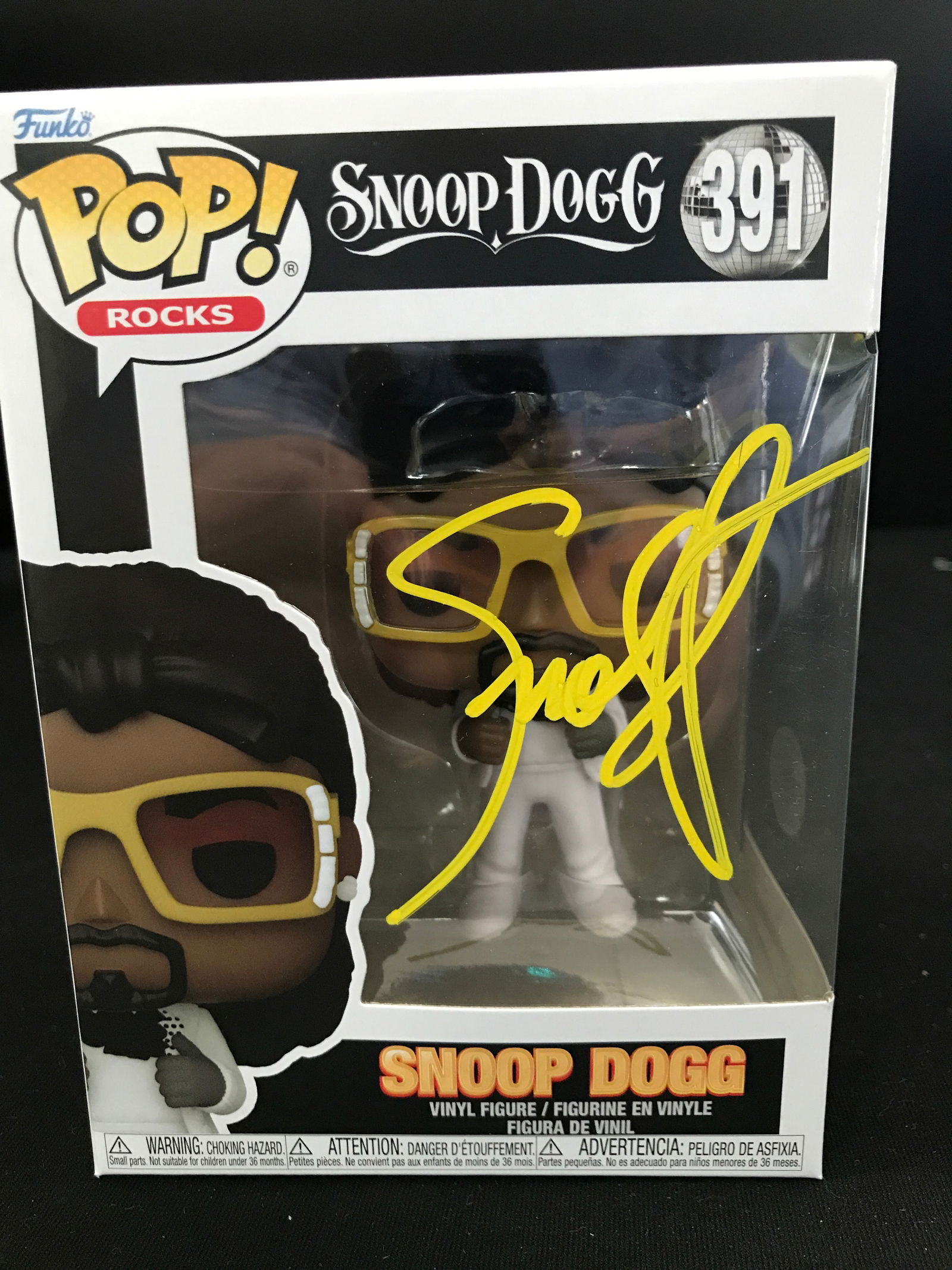 SNOOP DOGG SIGNED FUNKO POP! KB AUTHENTICS COA (1 of 2)