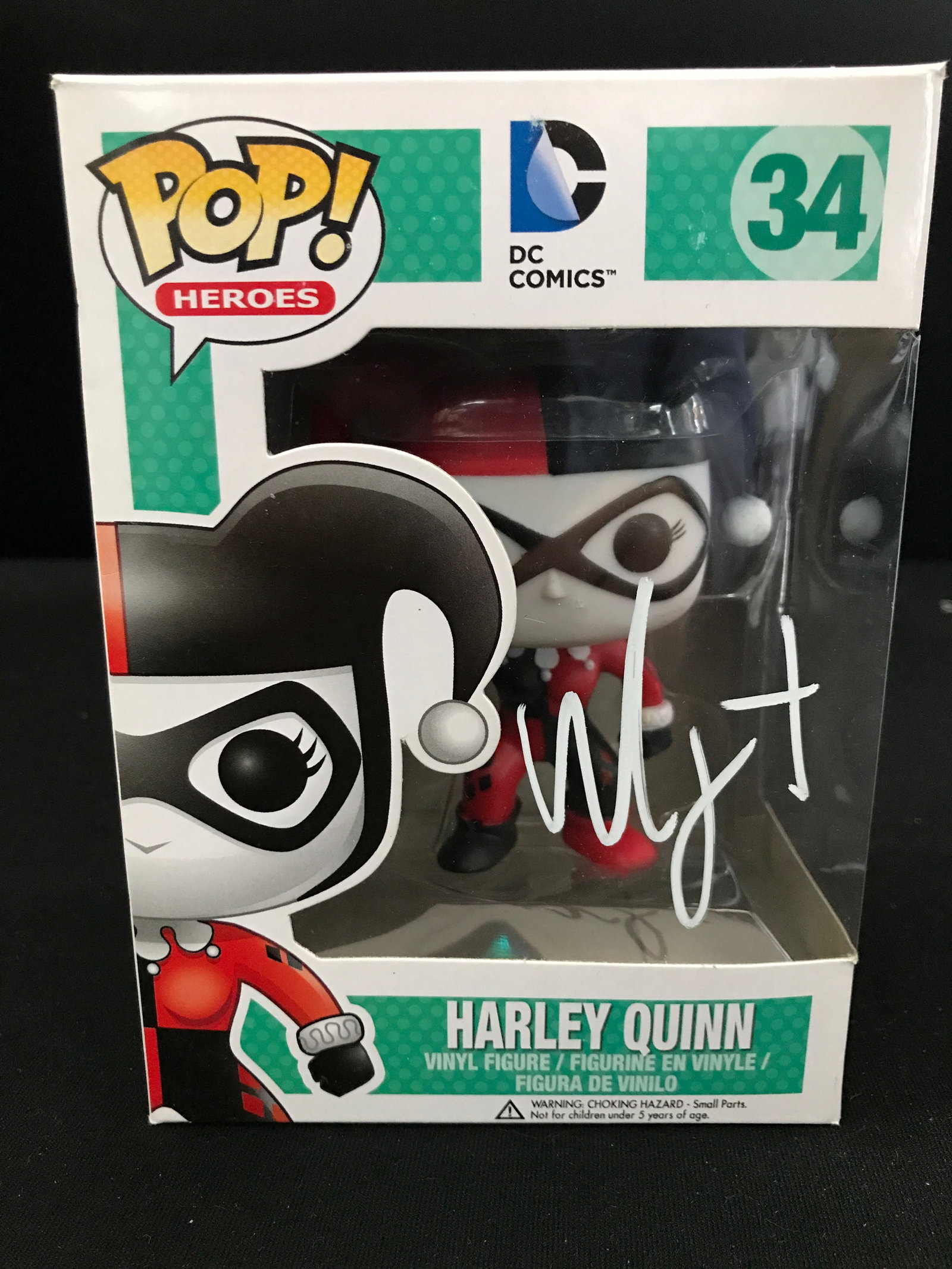 MARGOT ROBBIE SIGNED HARLEY QUINN FUNKO POP - KB COA: Prices are in Canadian dollars