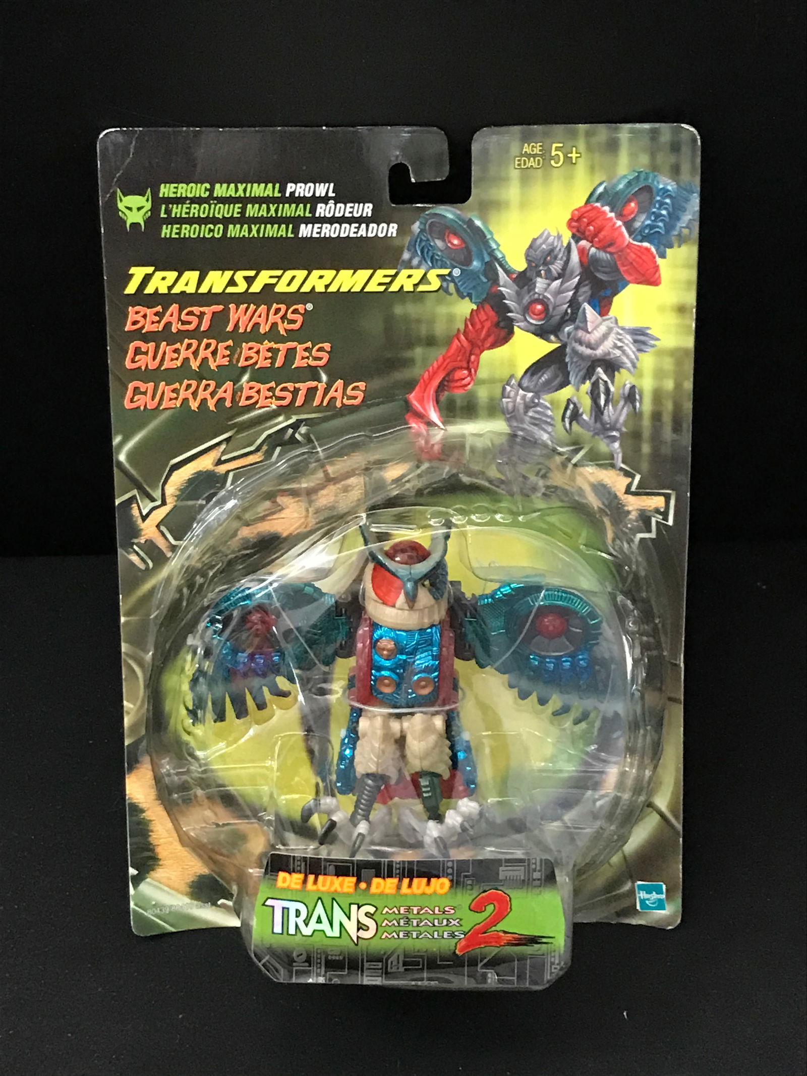 MOC 1996 TRANSFORMERS BEAST WARS TRANS METAL 2 PROWL (1 of 1)