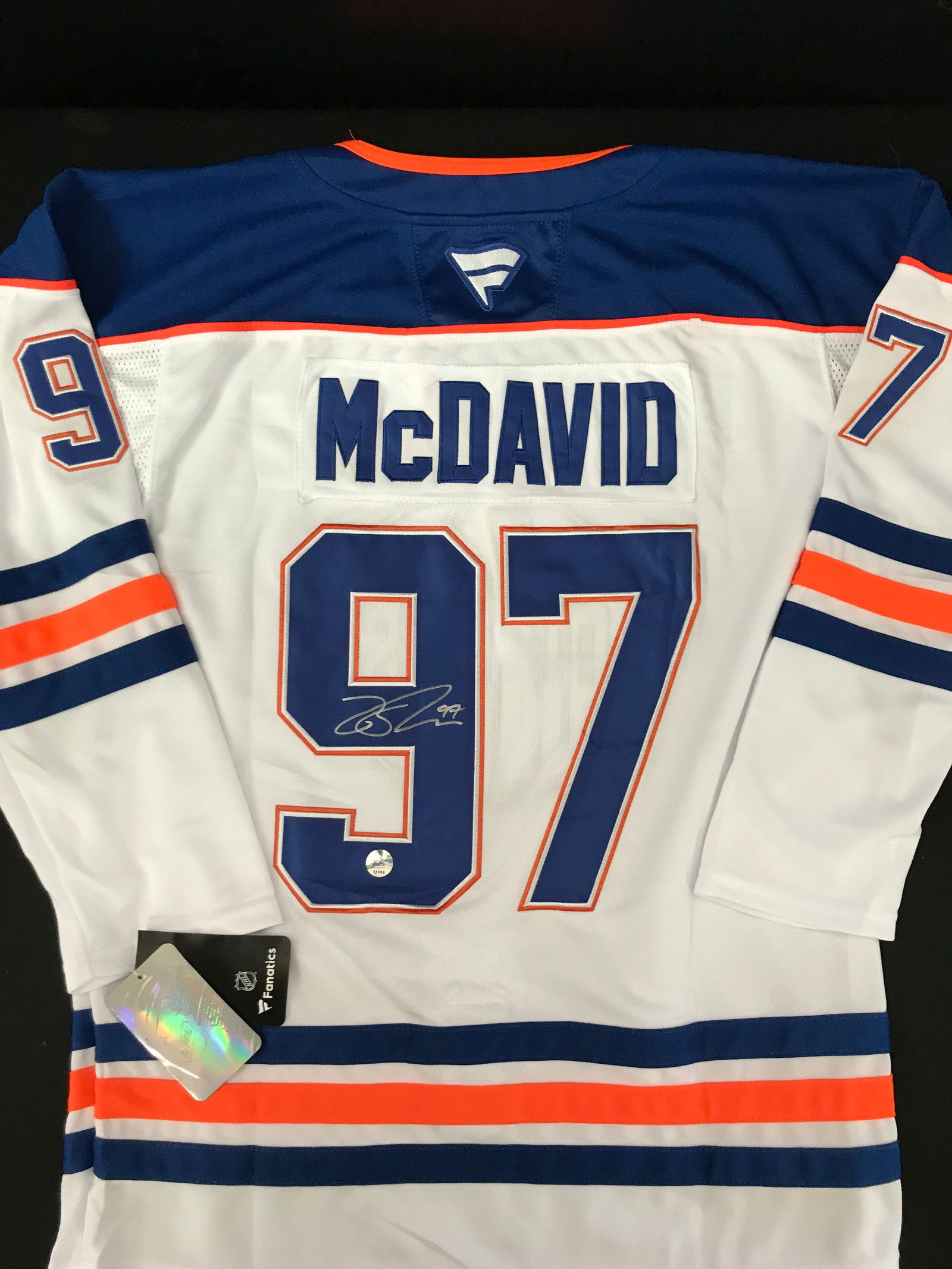 CONNOR MCDAVID SIGNED EDMONTON OILERS JERSEY - KB COA (1 of 3)