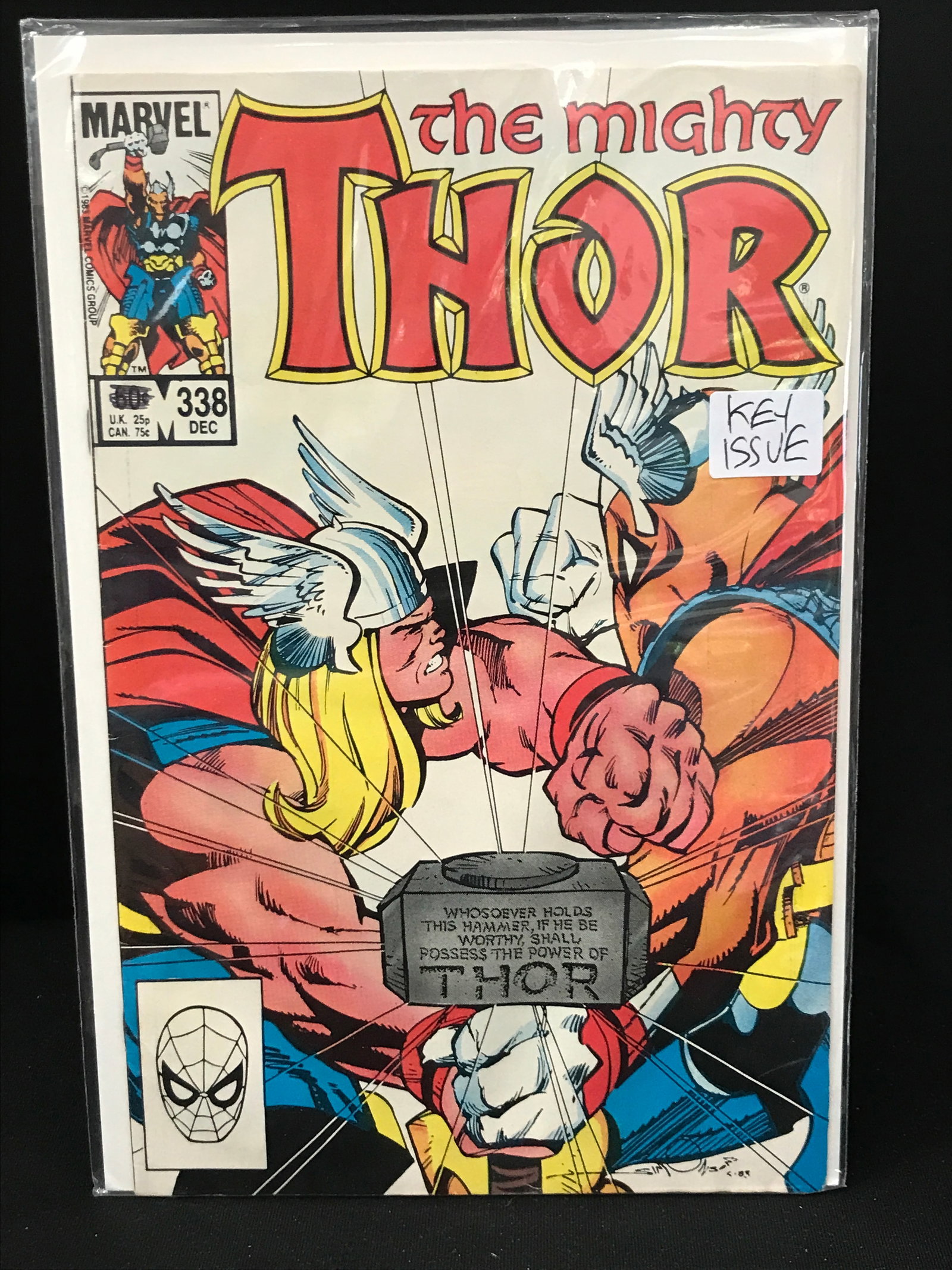 MARVEL COMICS NO.338 THE MIGHTY THOR: Prices are in Canadian dollars