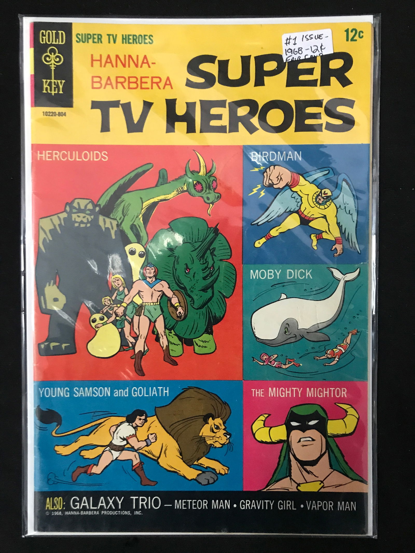 GOLD KEY COMICS HANNA BARBERA SUPER HEROES NO.1 (1 of 1)