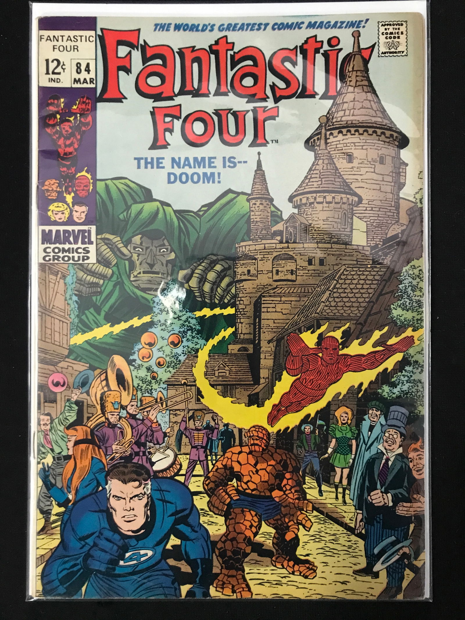 MARVEL COMICS FANTASTIC FOUR NO.84 (1 of 1)