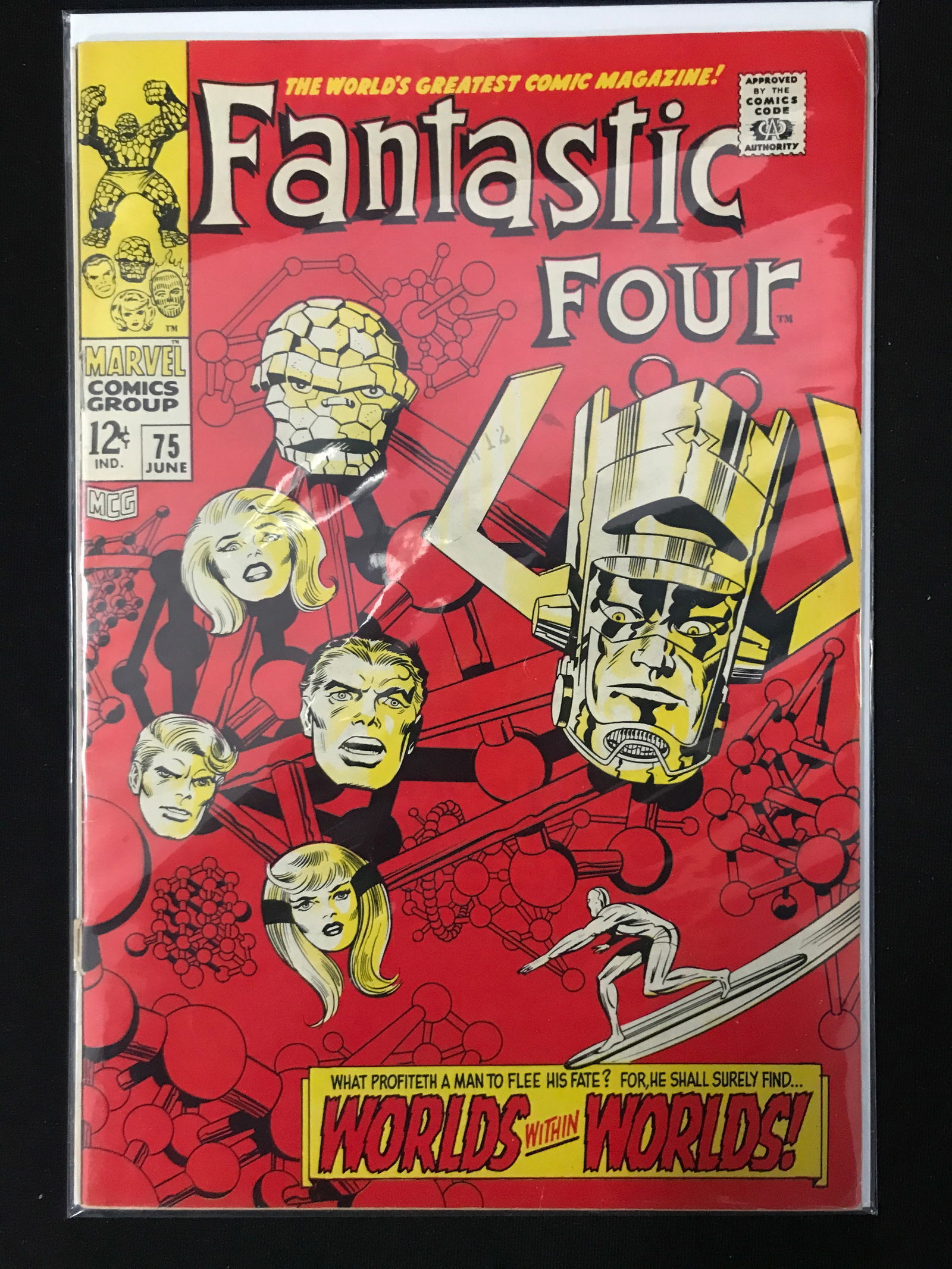 MARVEL COMICS FANTASTIC FOUR NO.75 (1 of 1)