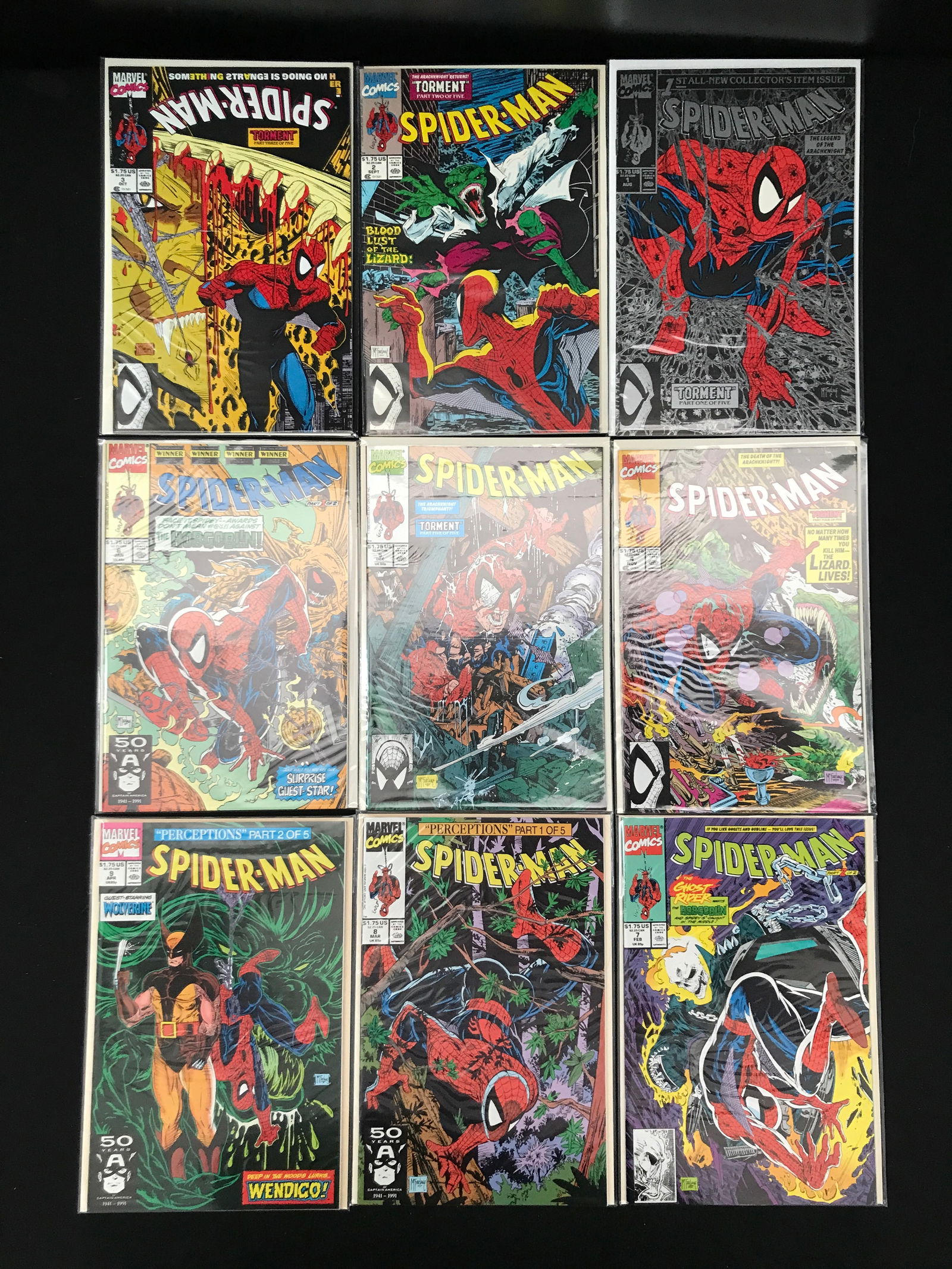 MARVEL COMICS SPIDER-MAN COMIC BOOK LOT (1 of 1)