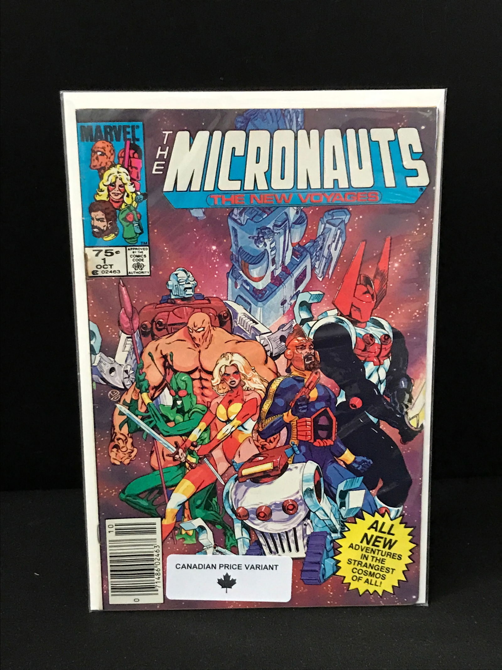 MARVEL COMICS NO.1 THE MICRONAUTS (1 of 1)