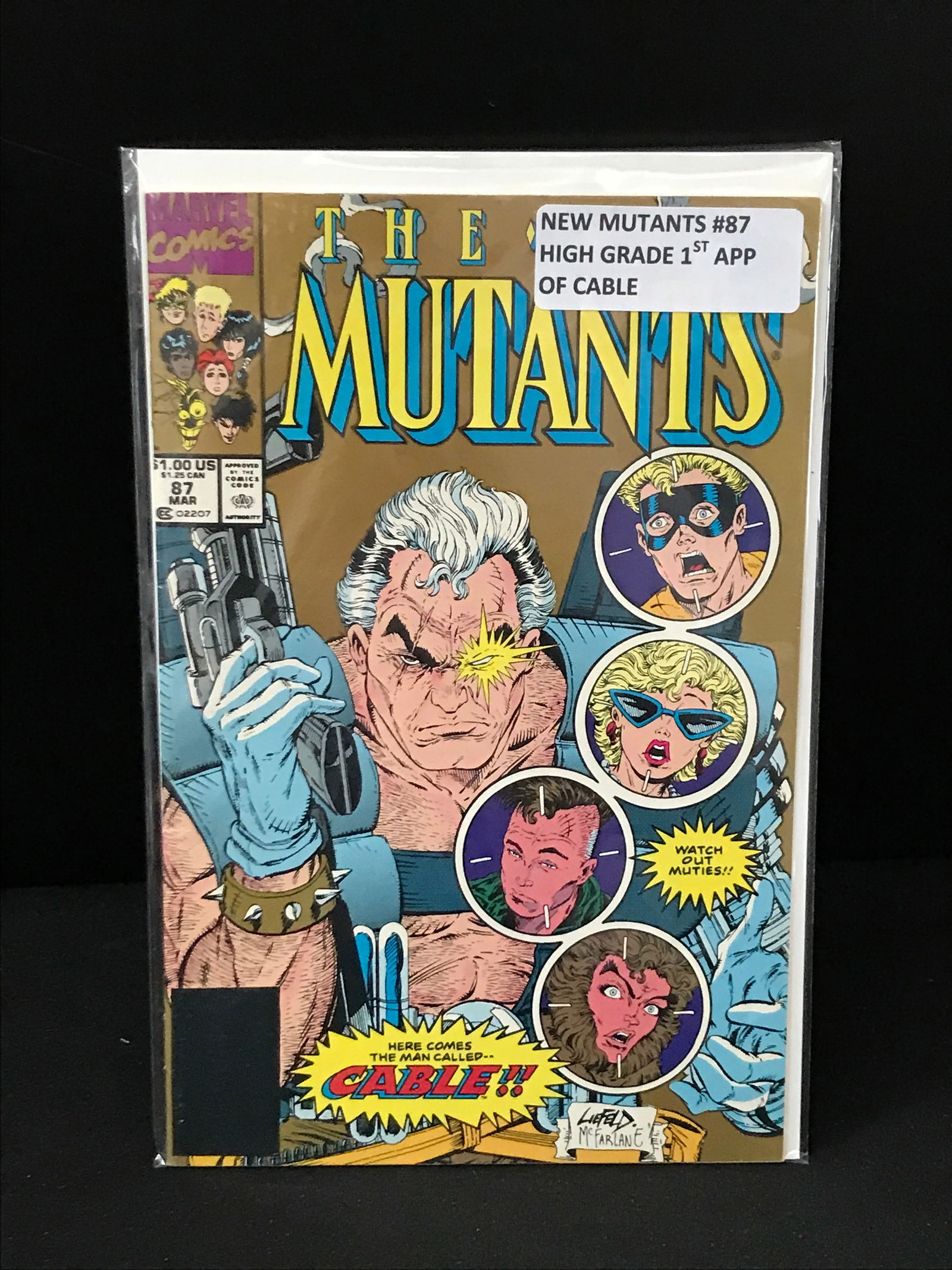 MARVEL COMICS NO.87 THE NEW MUTANTS (1 of 1)
