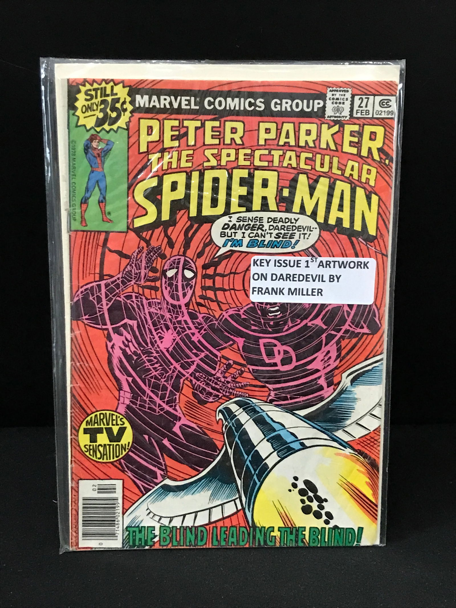 MARVEL COMICS NO.27 PATER PARKER, THE SPECTACULAR SPIDERMAN (1 of 1)