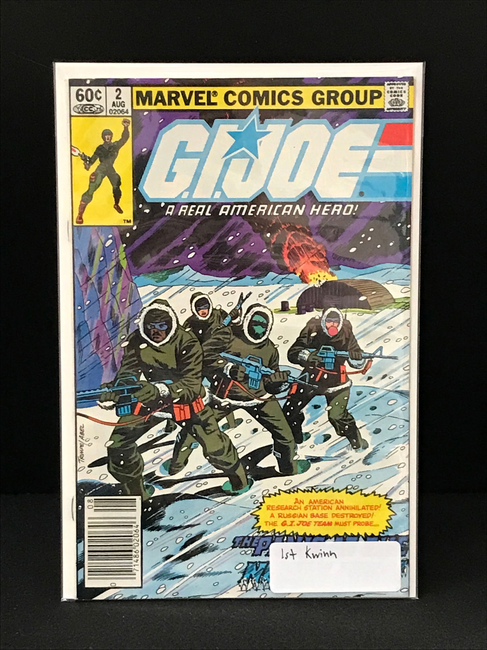 MARVEL COMICS NO.2 G.I. JOE (1 of 1)
