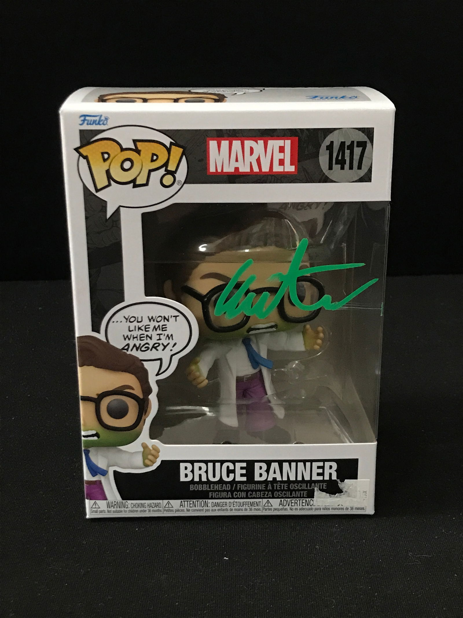 EDWARD NORTON SIGNED FUNKO POP! KB AUTHENTICS COA (1 of 2)