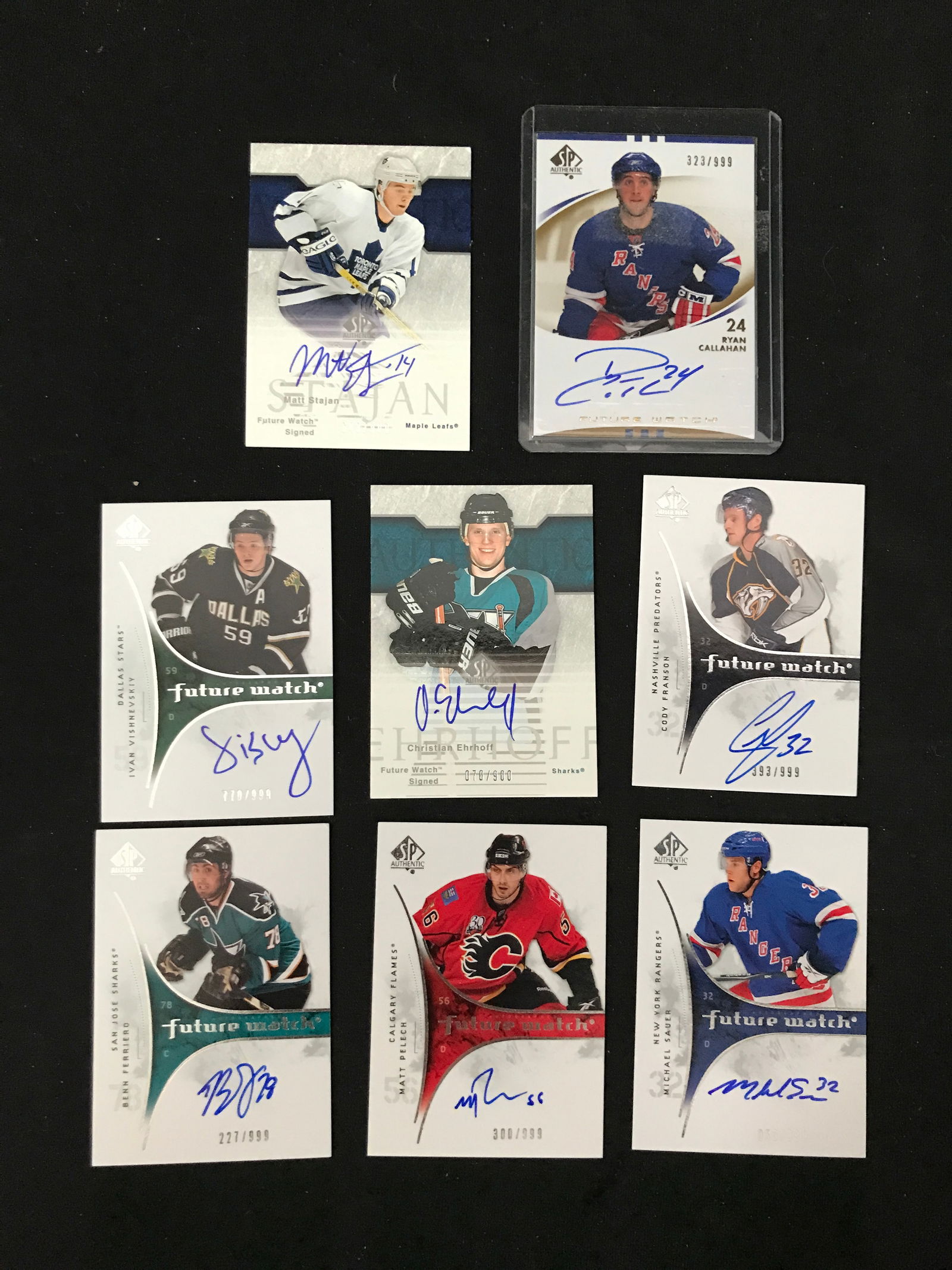 LOT OF AUTO NHL STAR CARDS (1 of 1)