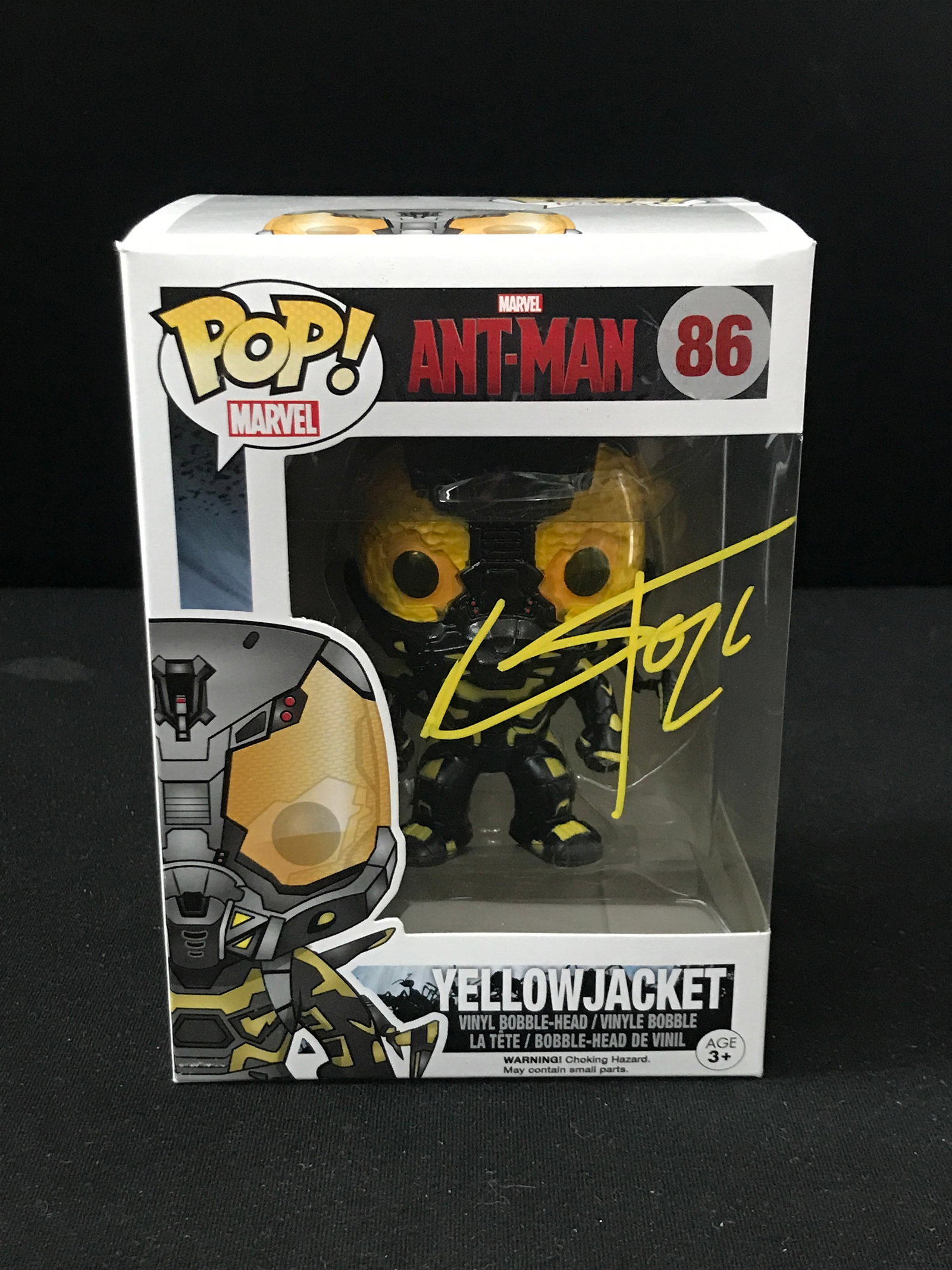 COREY STOLL SIGNED YELLOW JACKET FUNKO POP! KB AUTHENTICS COA: Prices are in Canadian dollars
