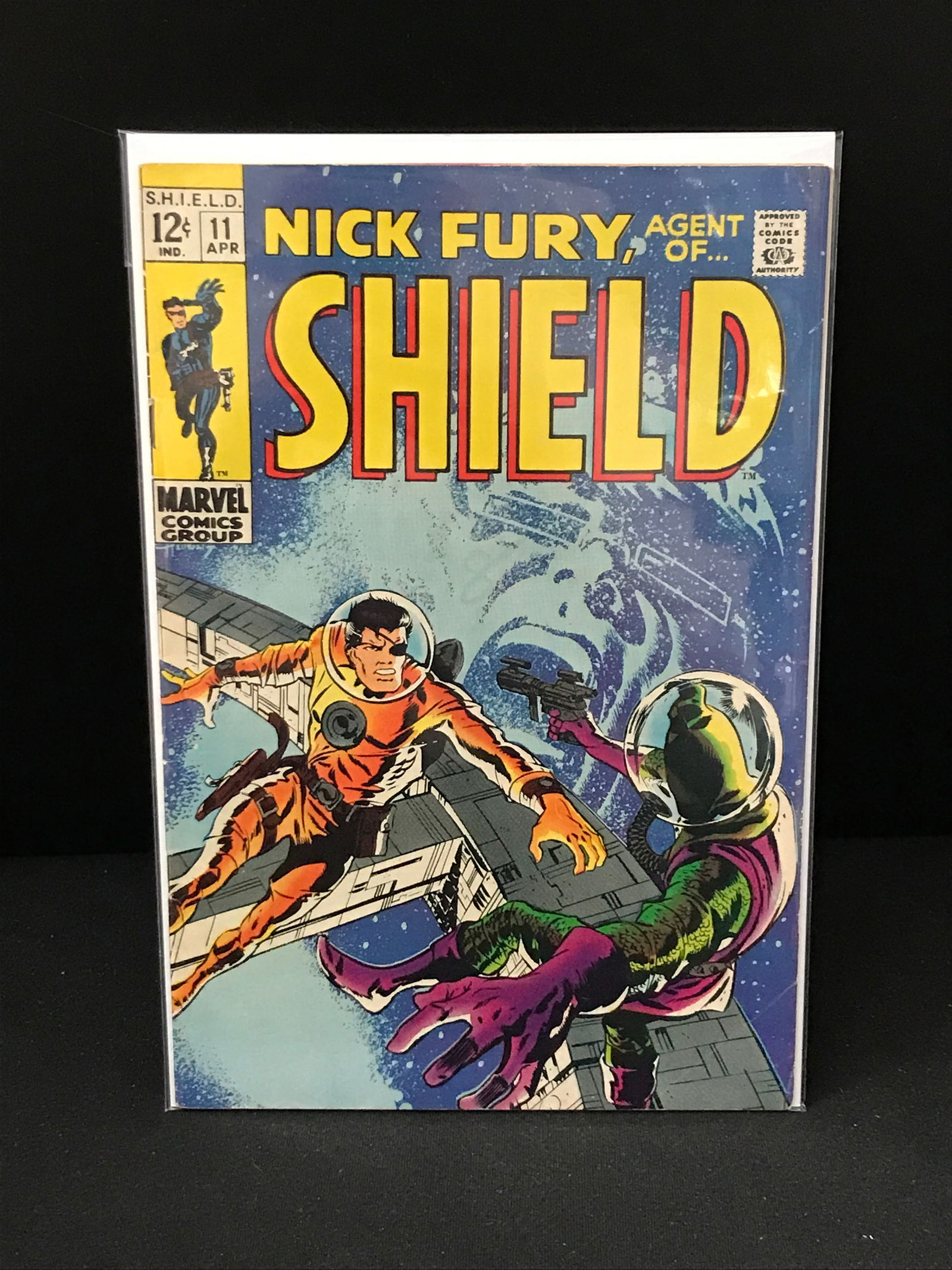 MARVEL COMICS NO.11 NICK FURY AGENT OF SHIELD (1 of 1)
