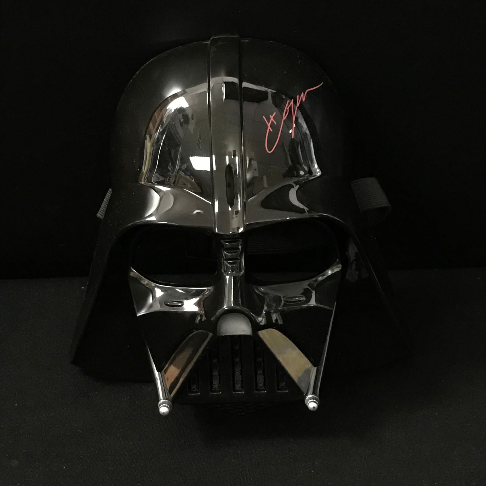 HAYDEN CHRISTENSEN SIGNED DARTH VADER MASK WWOC COA (1 of 2)