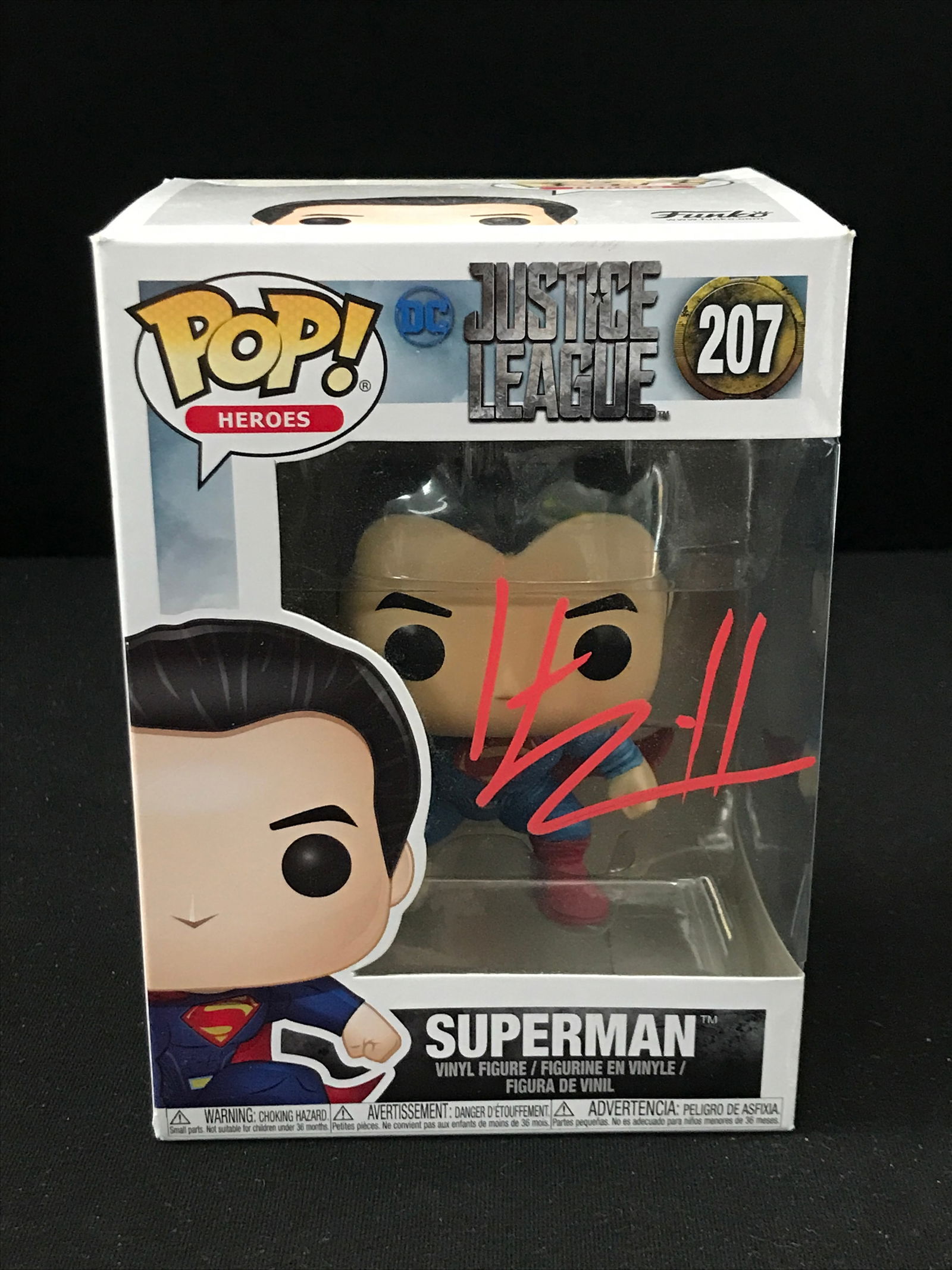 HENRY CAVILL SIGNED FUNKO POP! KB AUTHENTICS COA (1 of 2)