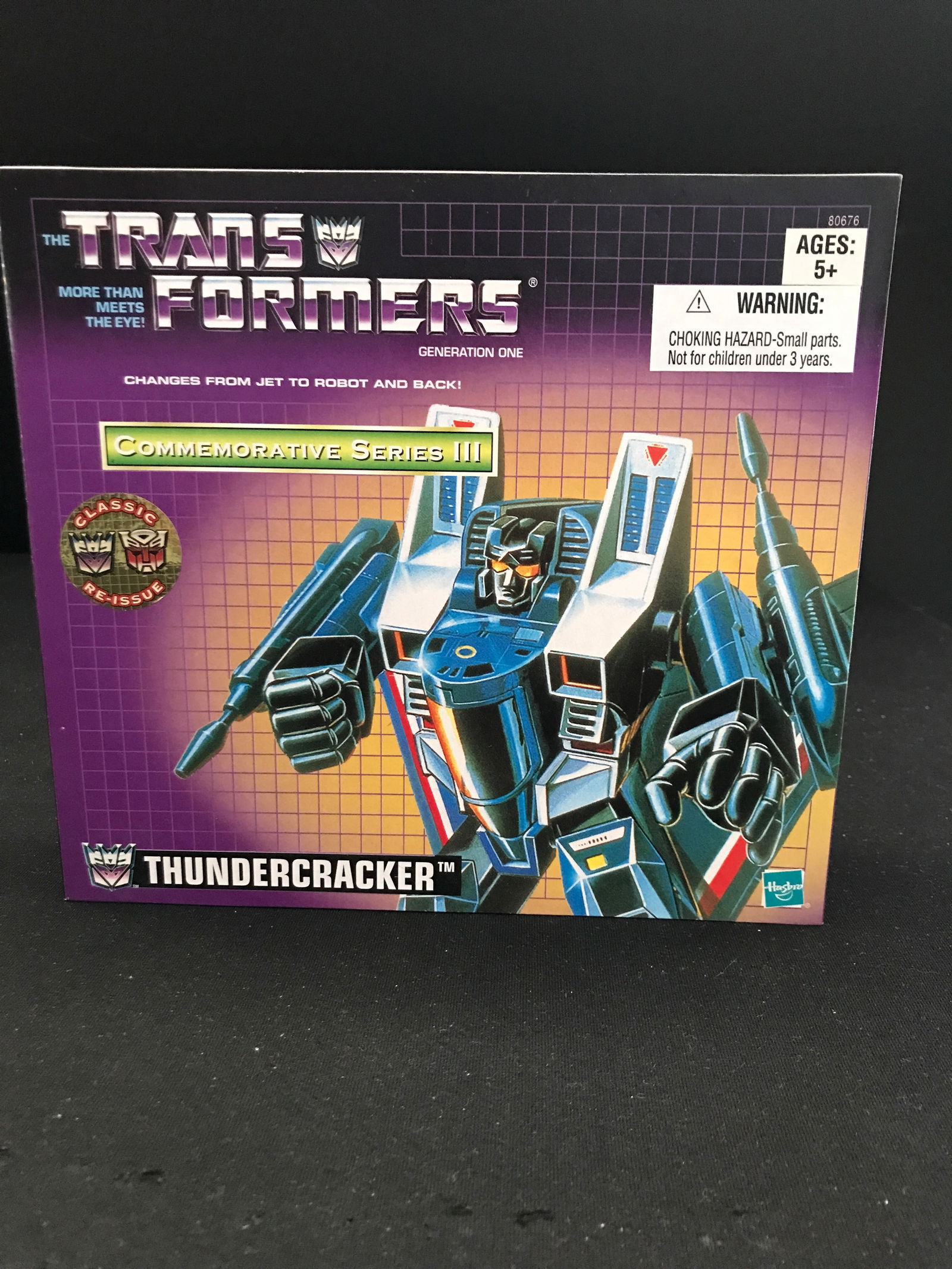 TRANSFORMERS COMMEMORATIVE SERIES III THUNDERCRACKER (1 of 2)