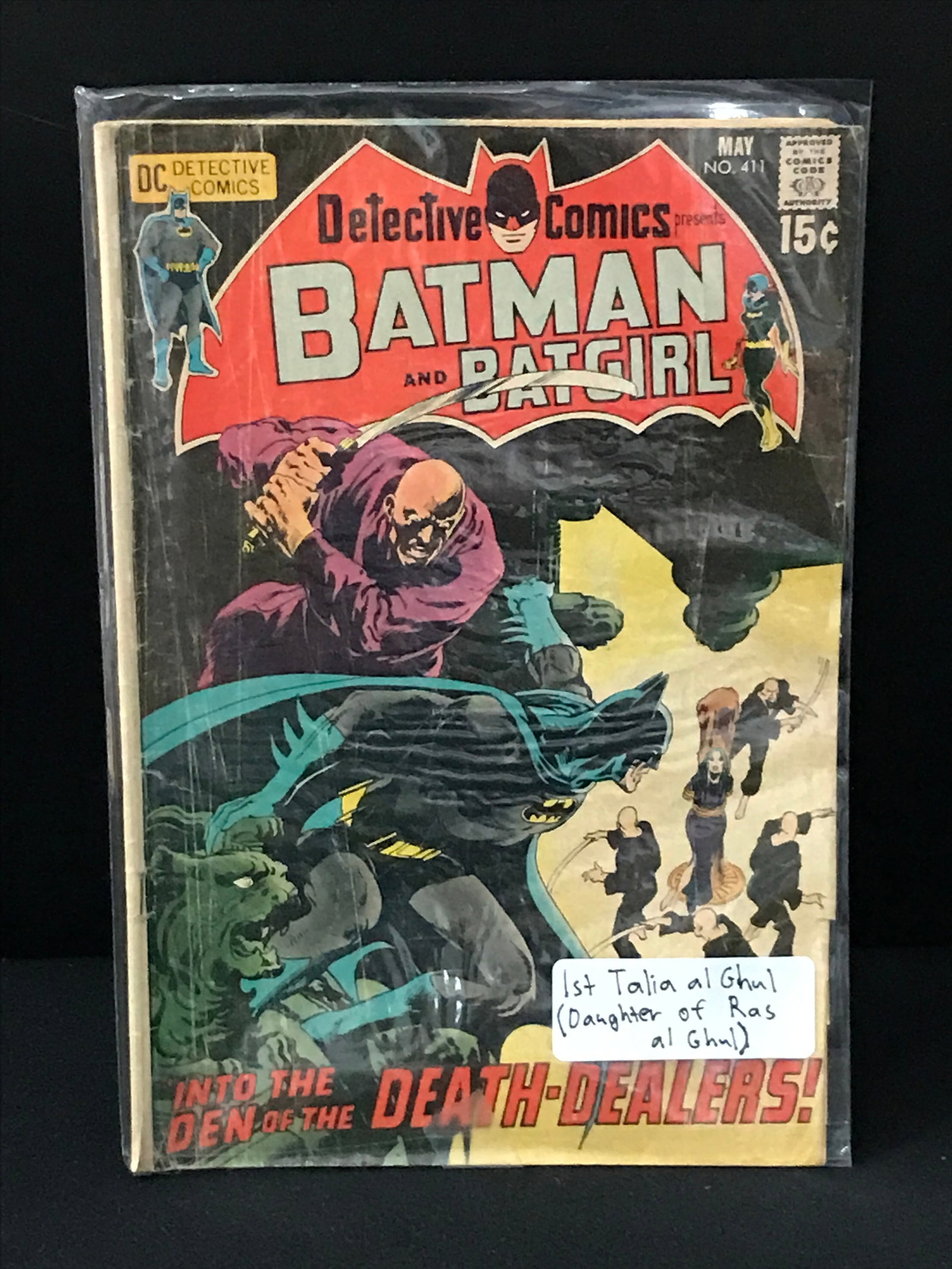 DC COMICS NO.411 DETECTIVE COMICS BATMAN AND BATGIRL: Prices are in Canadian dollars