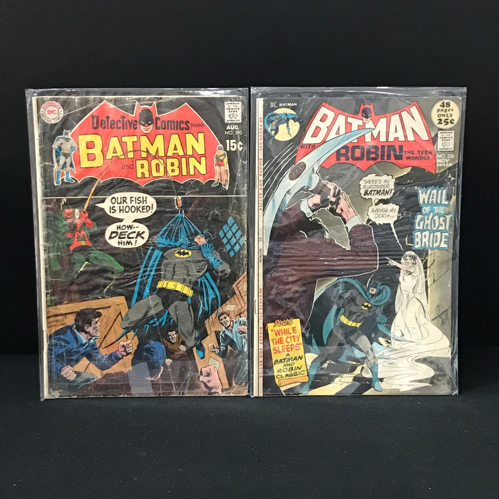 LOT OF 2 BATMAN AND ROBIN COMICS (DC COMICS) (1 of 1)