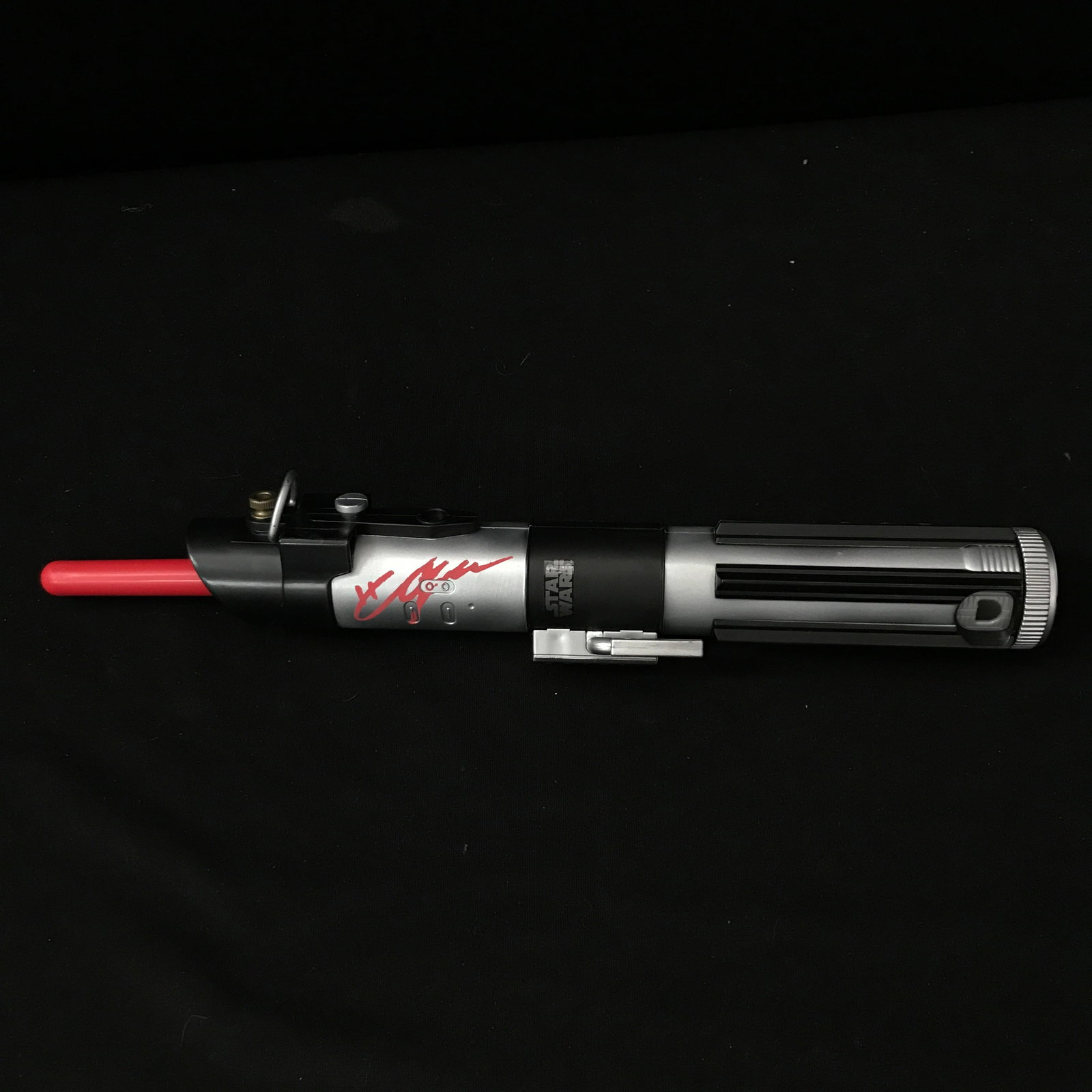 HAYDEN CHRISTENSEN SIGNED LIGHTSABER WWOC COA: Prices are in Canadian dollars