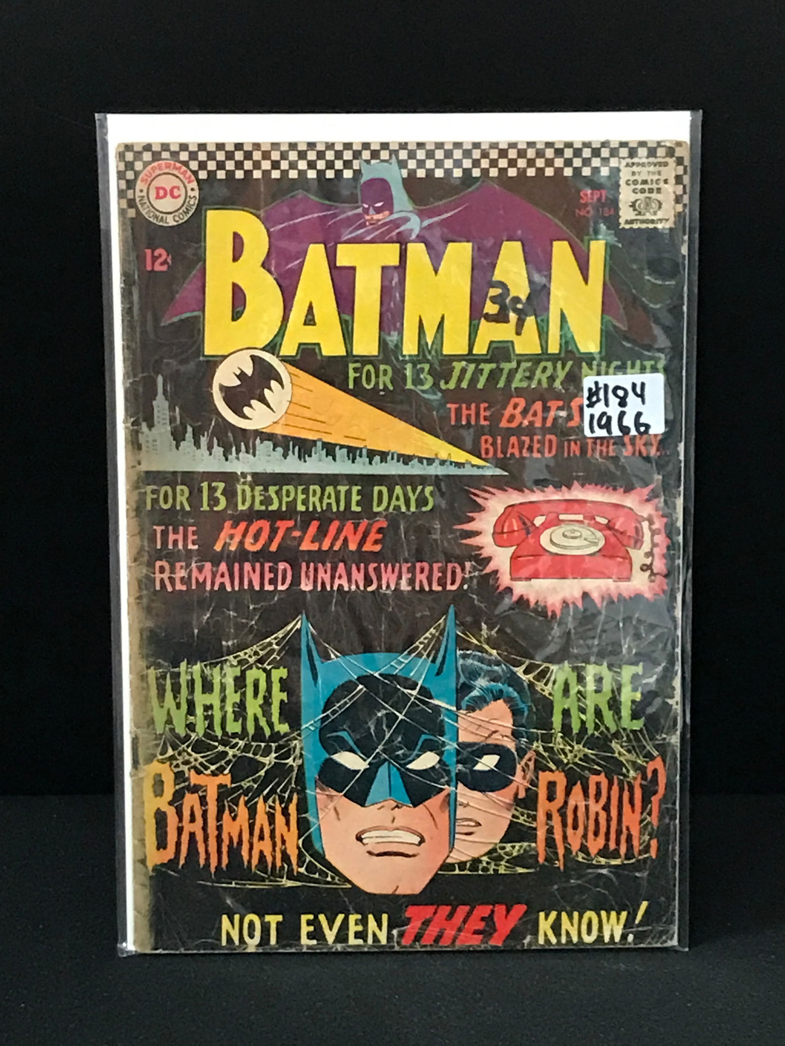 DC COMICS NO.184 BATMAN (1 of 1)