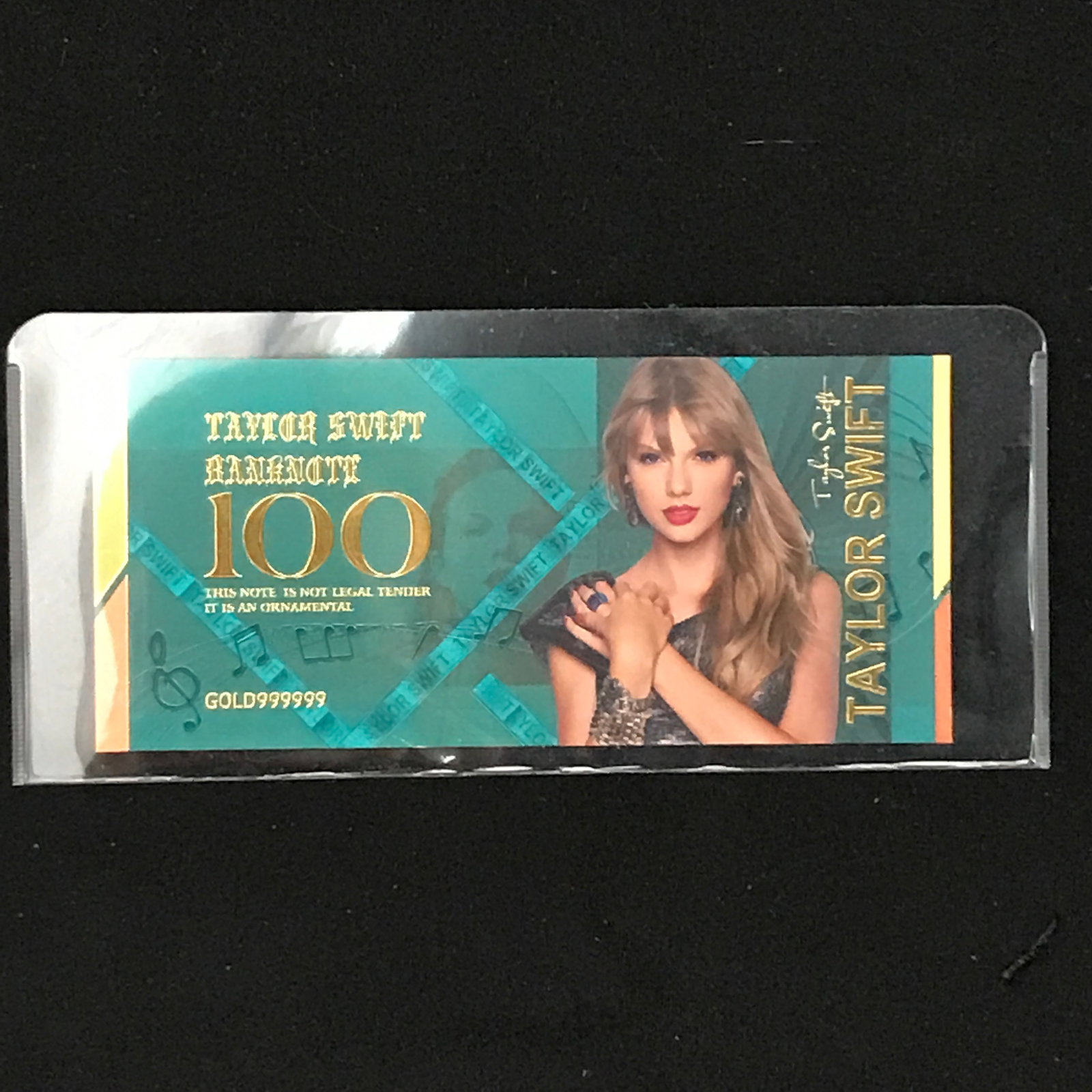TAYLOR SWIFT BANKNOTE: Prices are in Canadian dollars