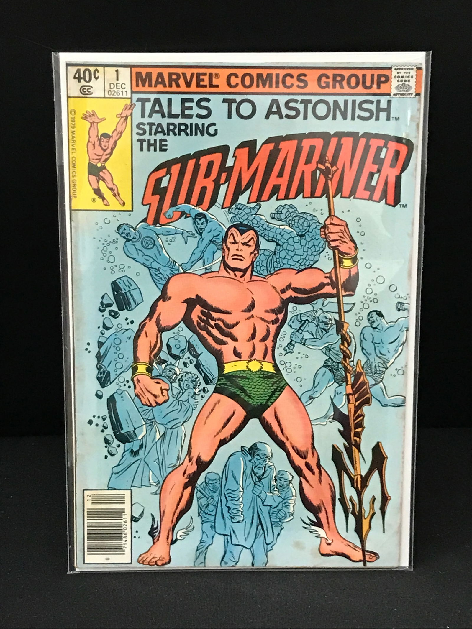 MARVEL COMICS NO.1 TALES TO ASTONISH SUB-MARINER (1 of 1)