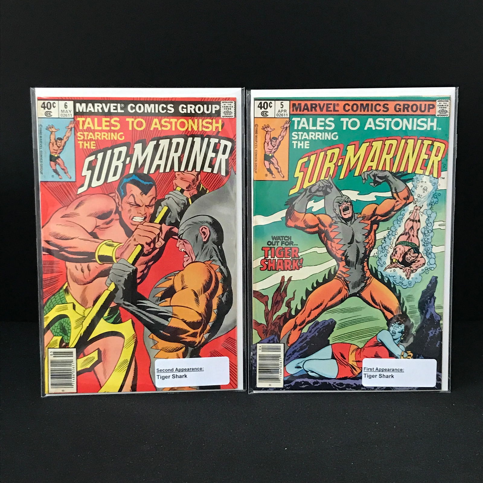 LOT OF 2 TALES TO ASTONISH SUB-MARINER COMICS (MARVEL COMICS) (1 of 1)