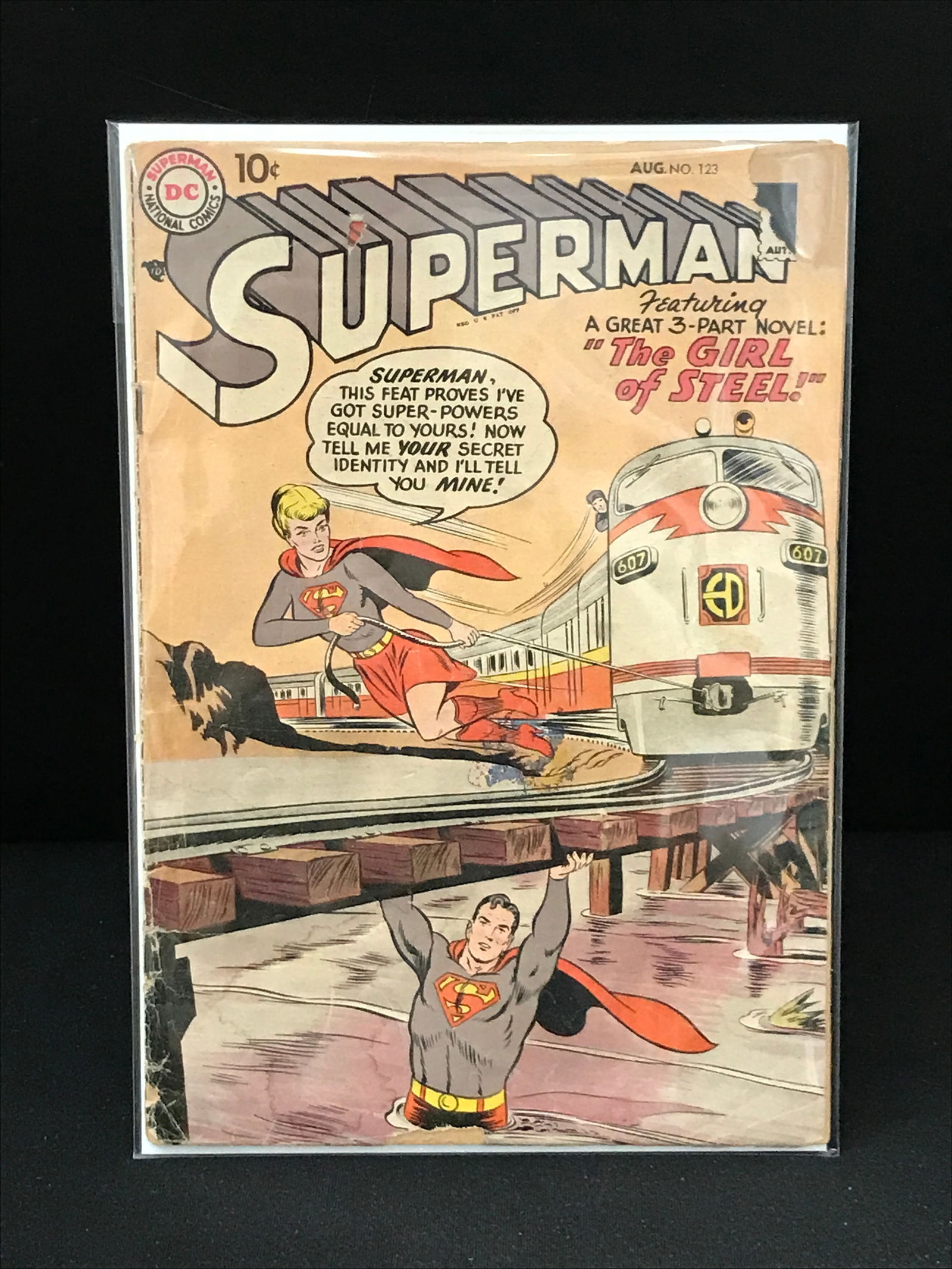 DC COMICS NO.123 SUPERMAN (1 of 1)