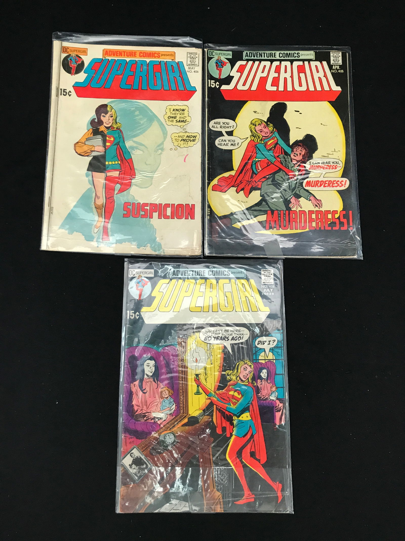 LOT OF 3 SUPERGIRL COMICS (DC COMICS) (1 of 1)