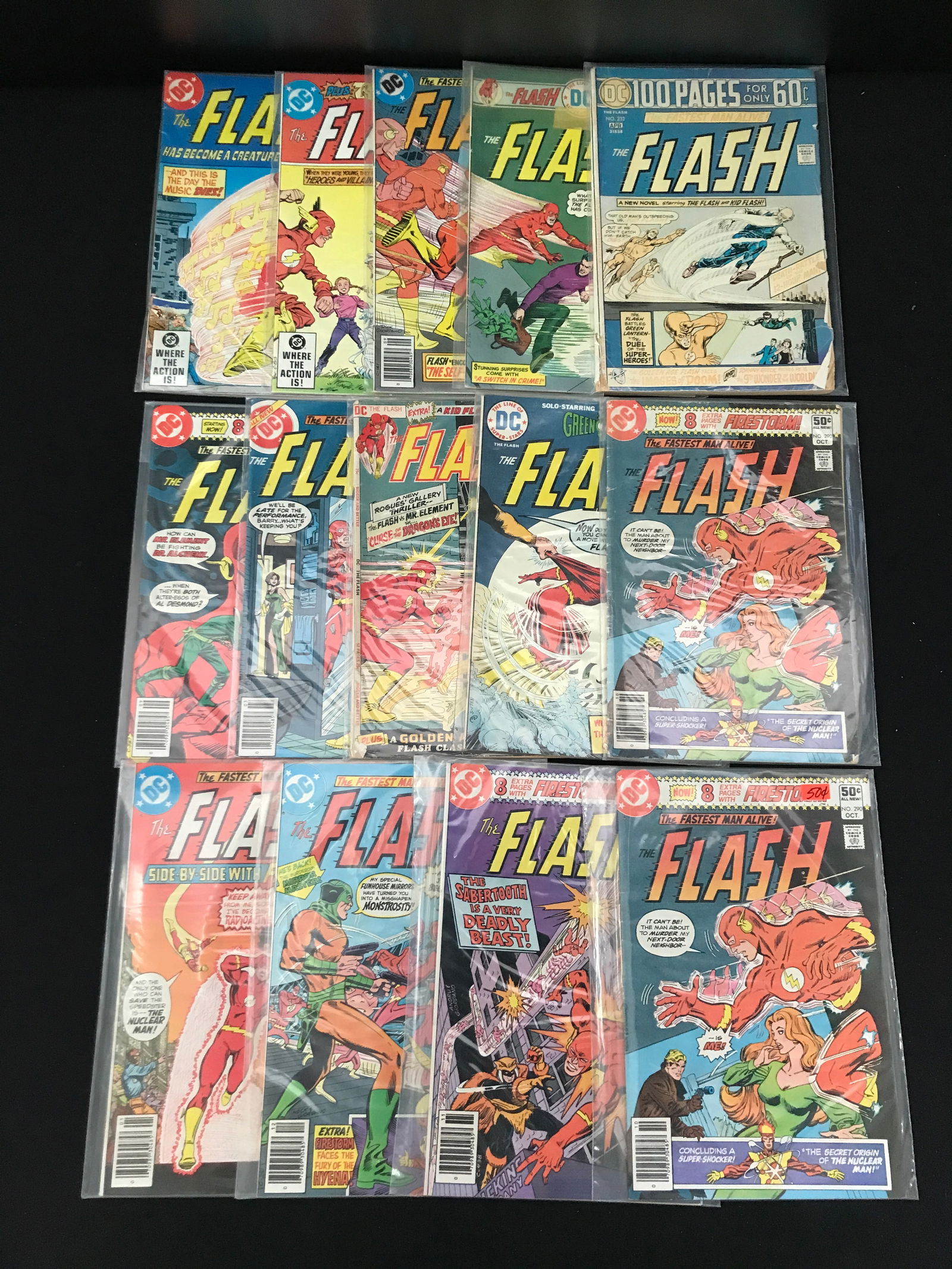 DC COMICS FLASH COMIC BOOK LOT (1 of 1)