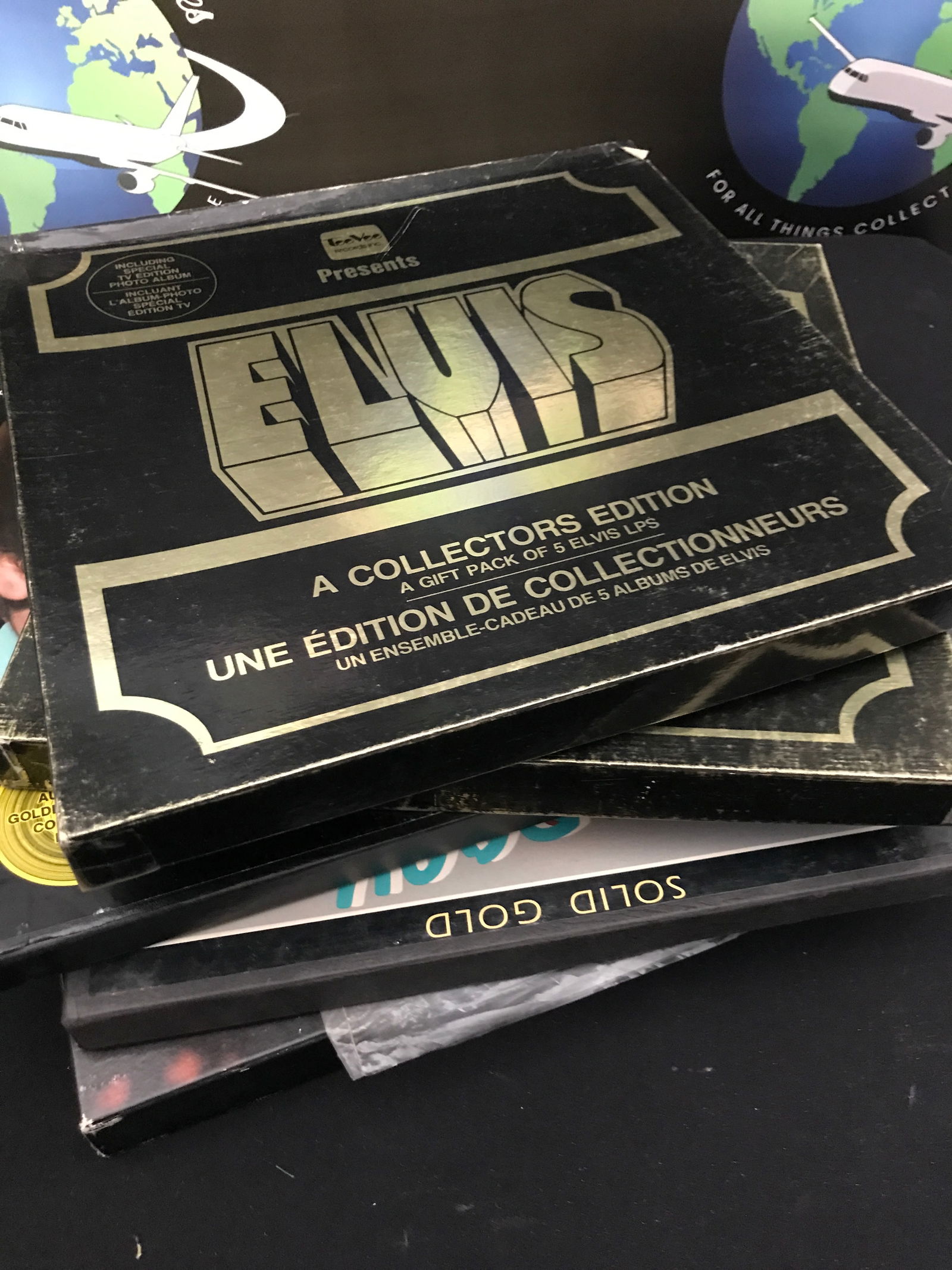 ELVIS PRESLEY VINYL BOX SETS LOT (5 IN TOTAL) (1 of 1)