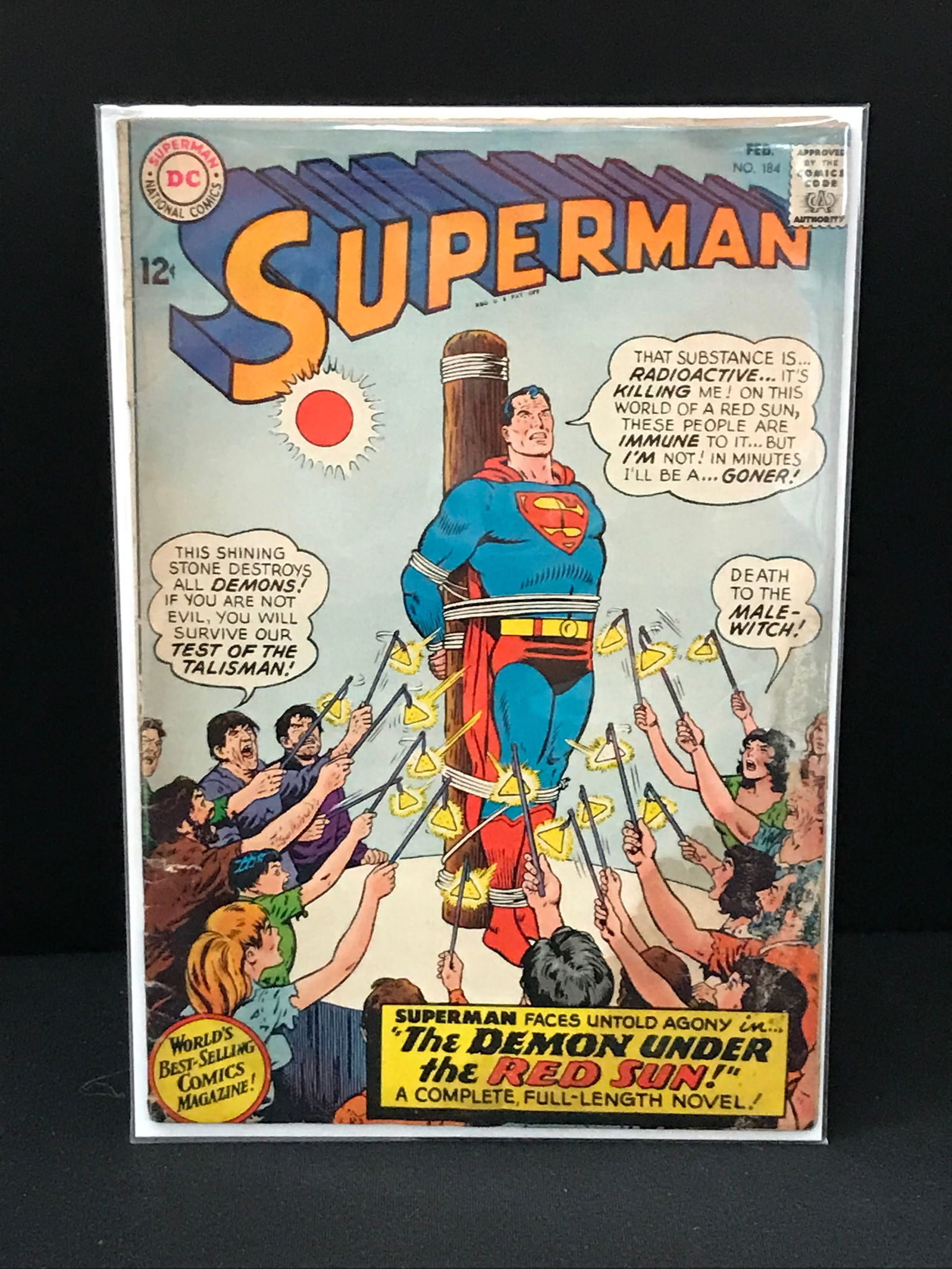 DC COMICS NO.184 SUPERMAN (1 of 1)