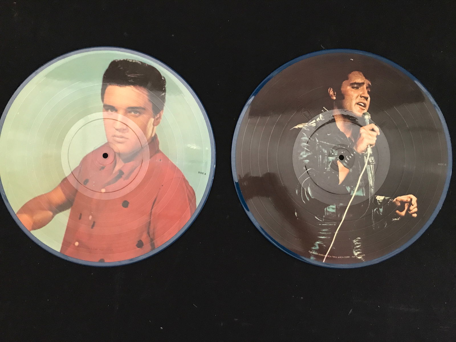 LOF OF 2 ELVIS PRESLEY PICTURE DISC LOT (1 of 1)